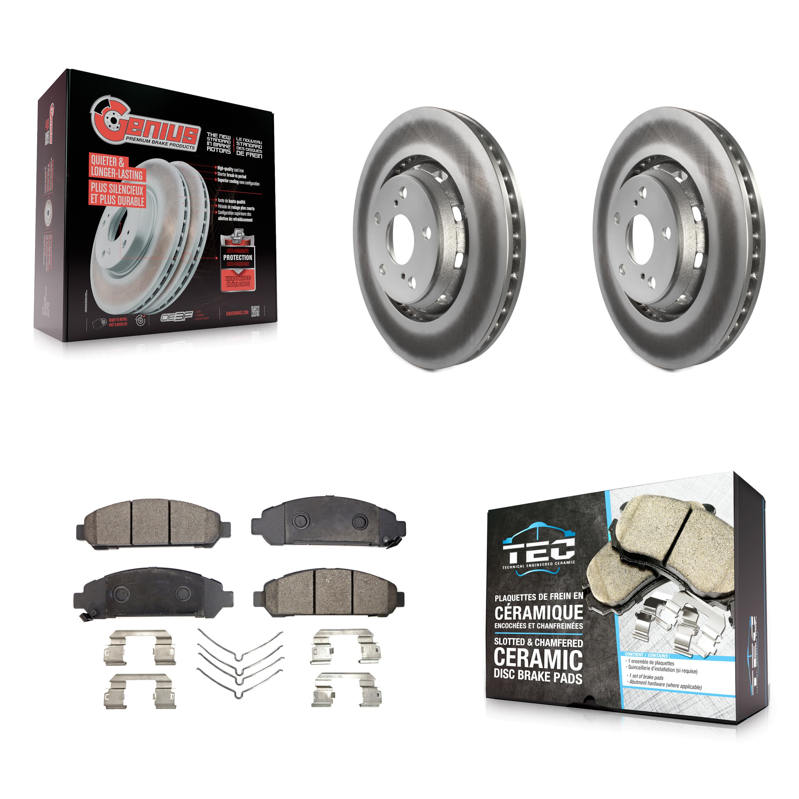 Transit Auto - KGT-100453 - Front Disc Brake Kits image 1