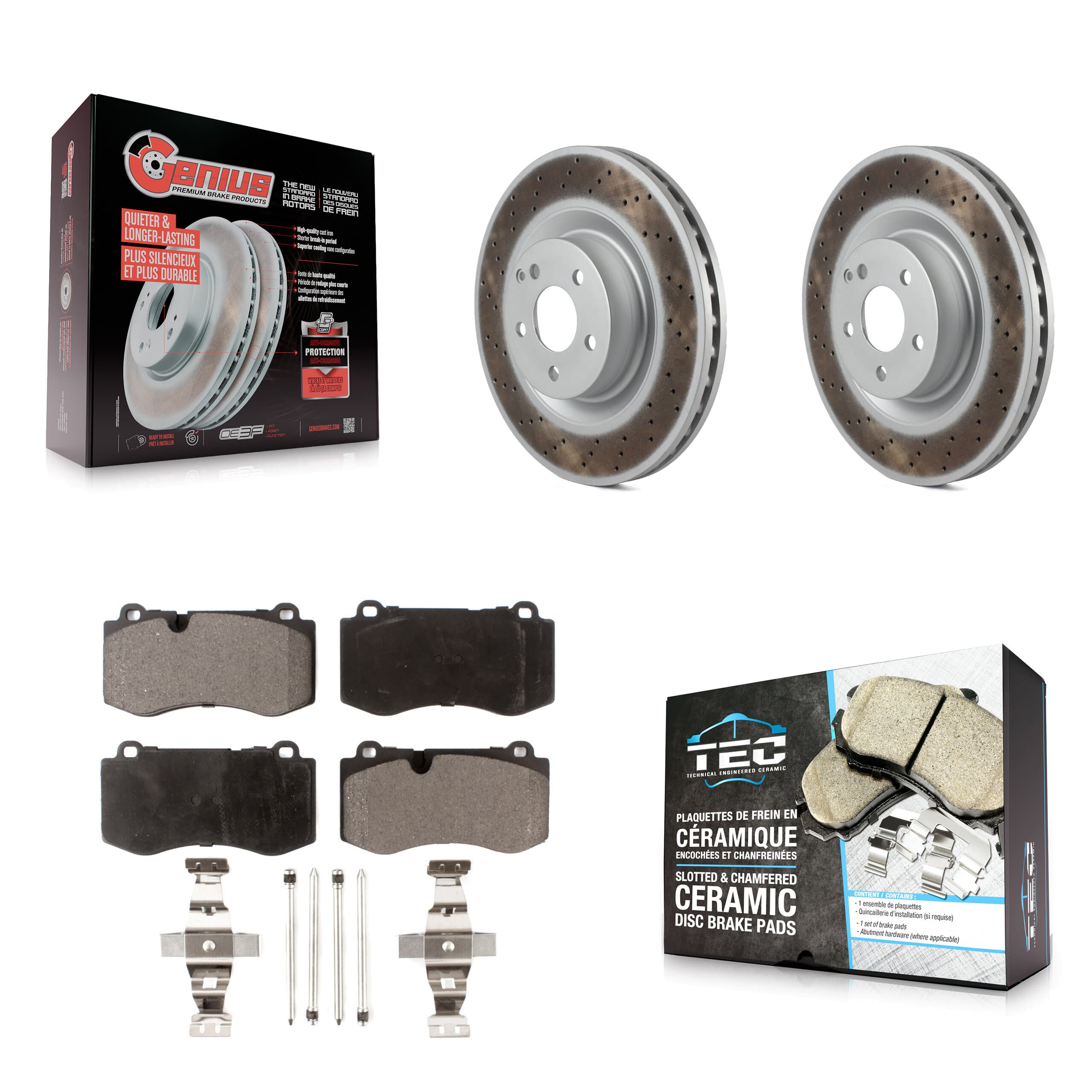 Transit Auto - KGT-100456 - Front Disc Brake Kits image 1