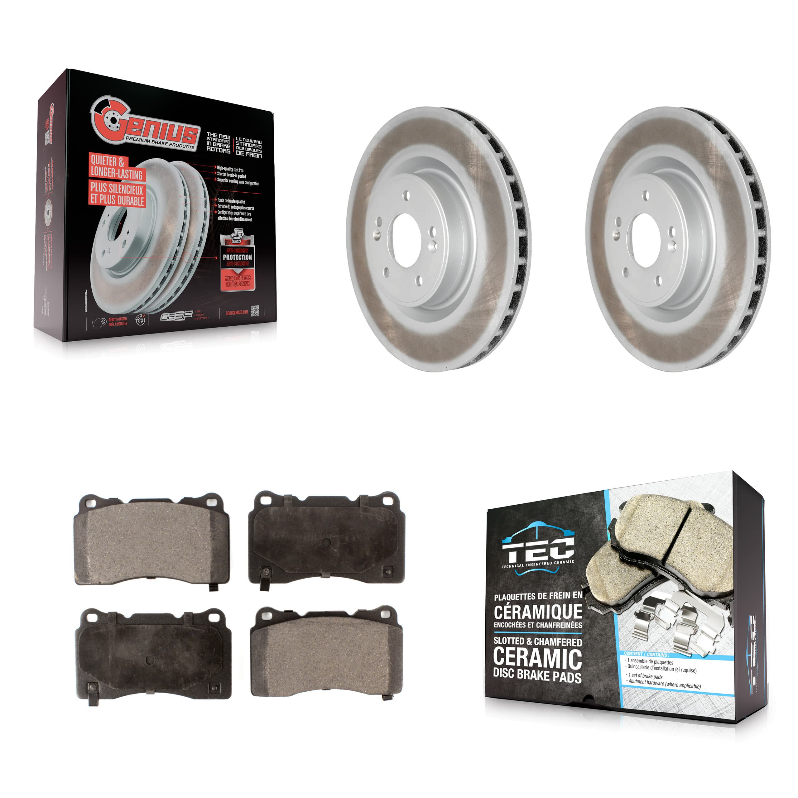Transit Auto - KGT-100462 - Front Disc Brake Kits image 1