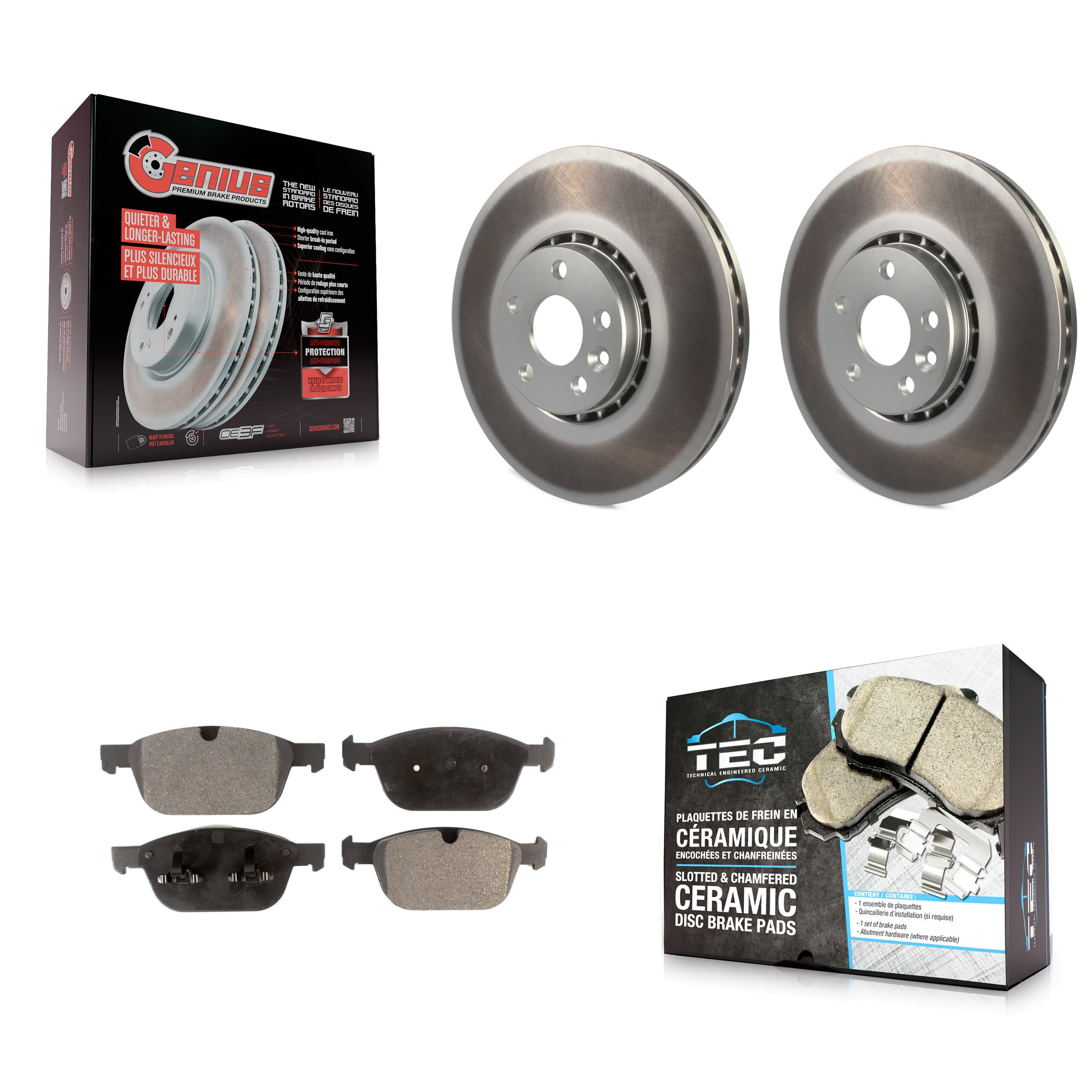 Transit Auto - KGT-100464 - Front Disc Brake Kits image 1