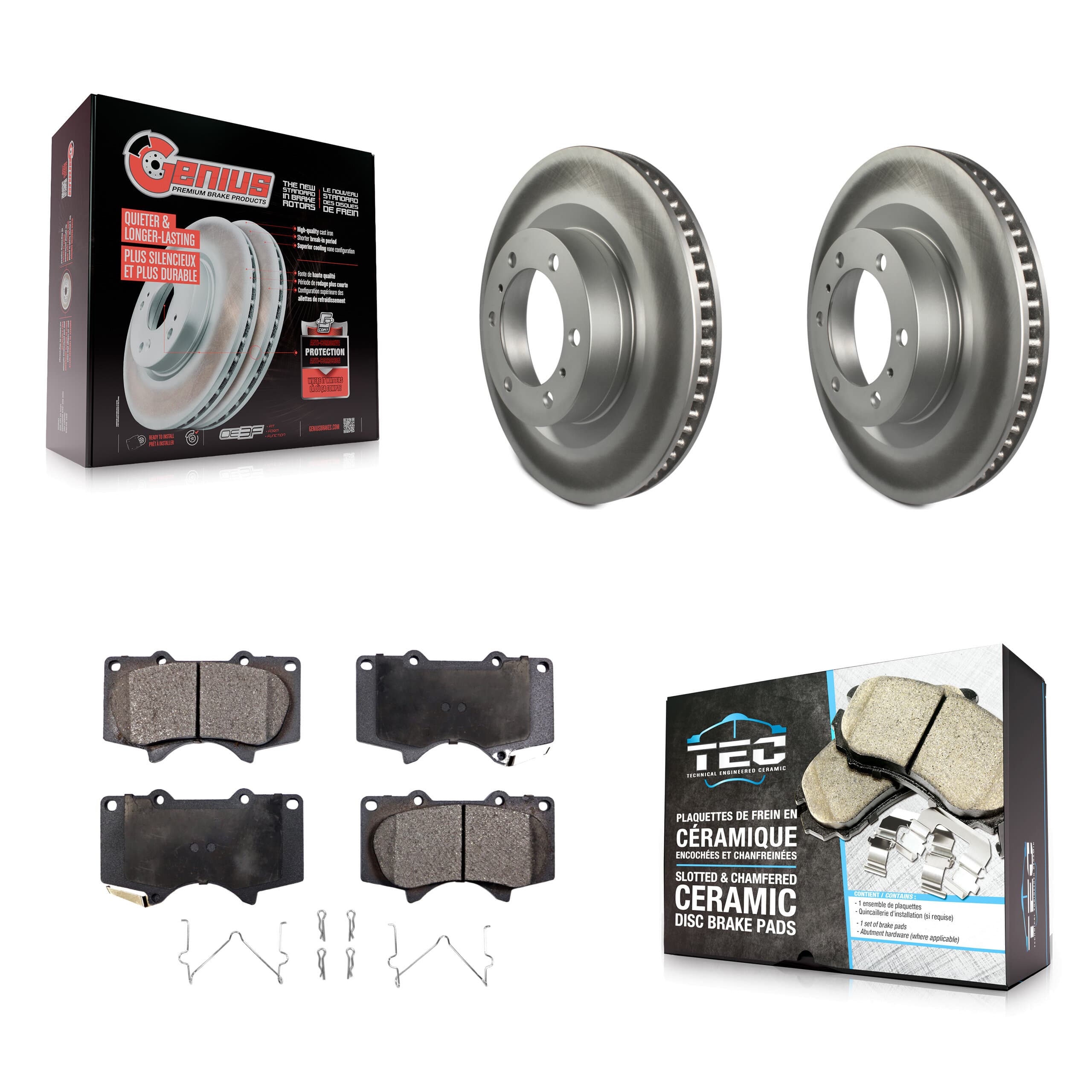 Transit Auto - KGT-100466 - Front Disc Brake Kits image 1