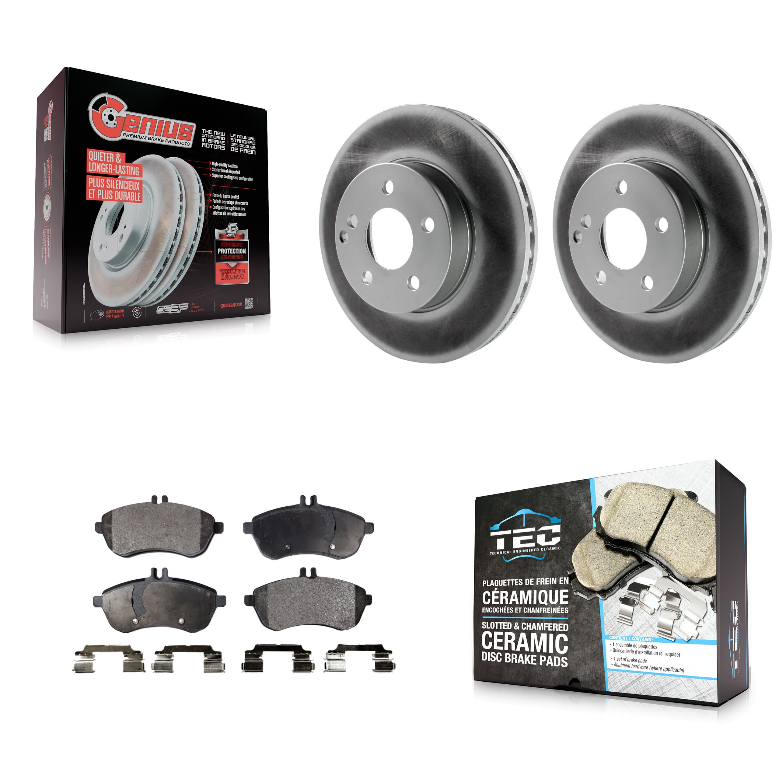 Transit Auto - KGT-100467 - Front Disc Brake Kits image 1