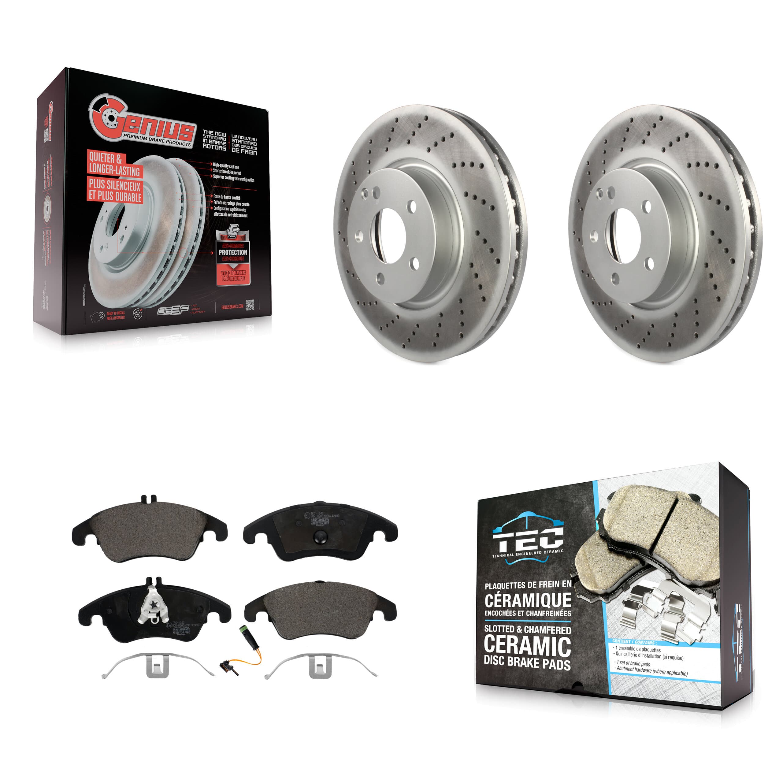 Transit Auto - KGT-100472 - Front Disc Brake Kits image 1
