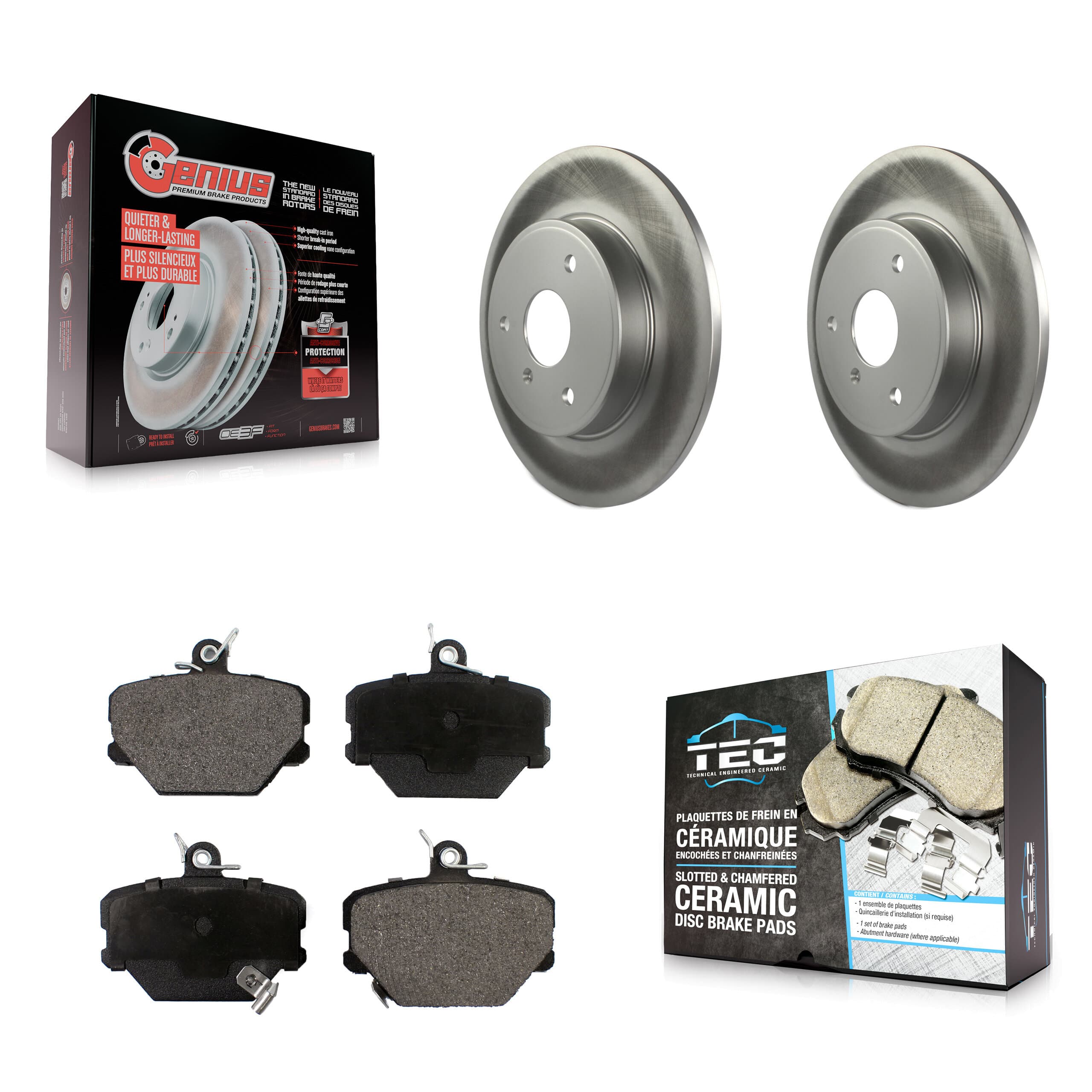 Transit Auto - KGT-100473 - Front Disc Brake Kits image 1