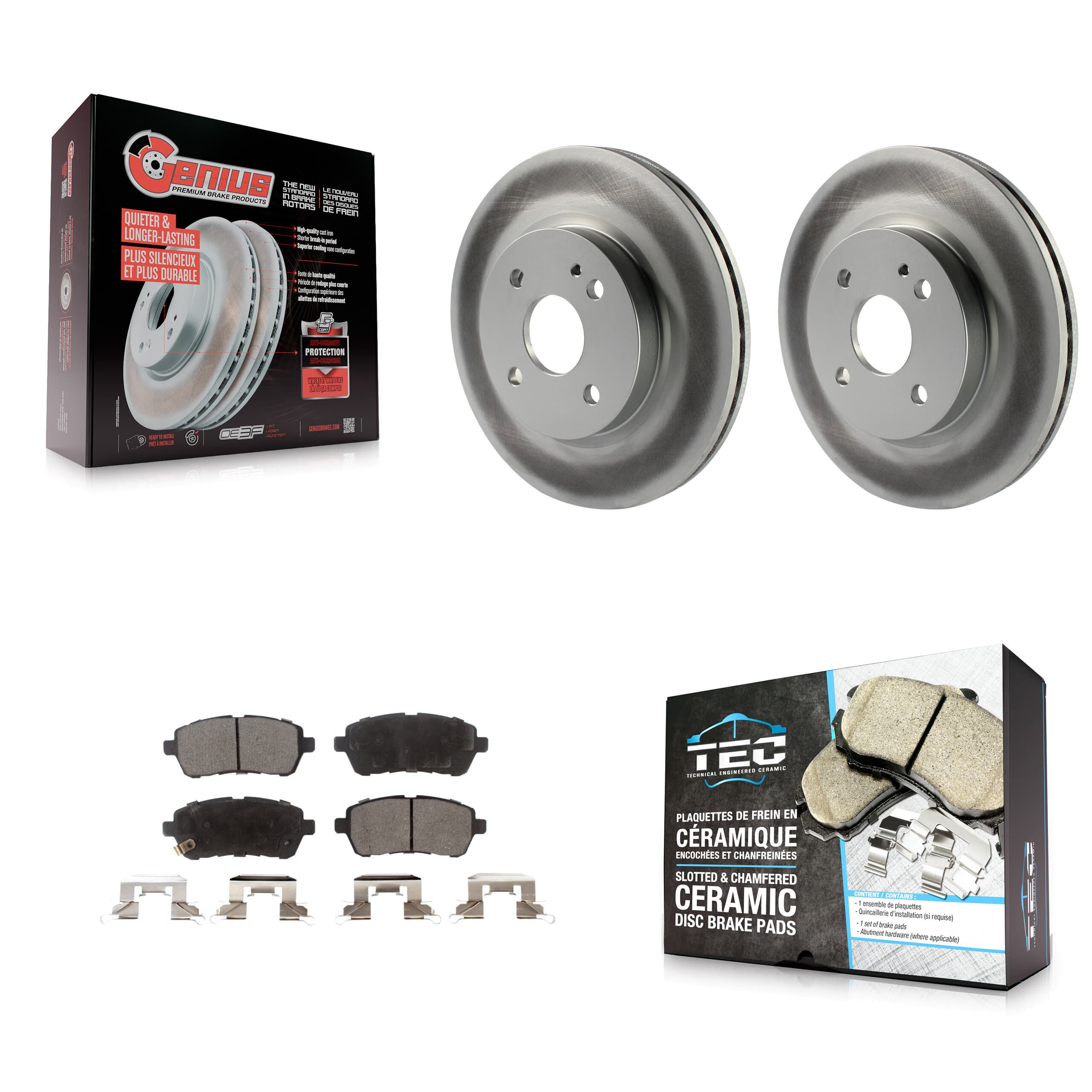 Transit Auto - KGT-100477 - Front Disc Brake Kits image 1