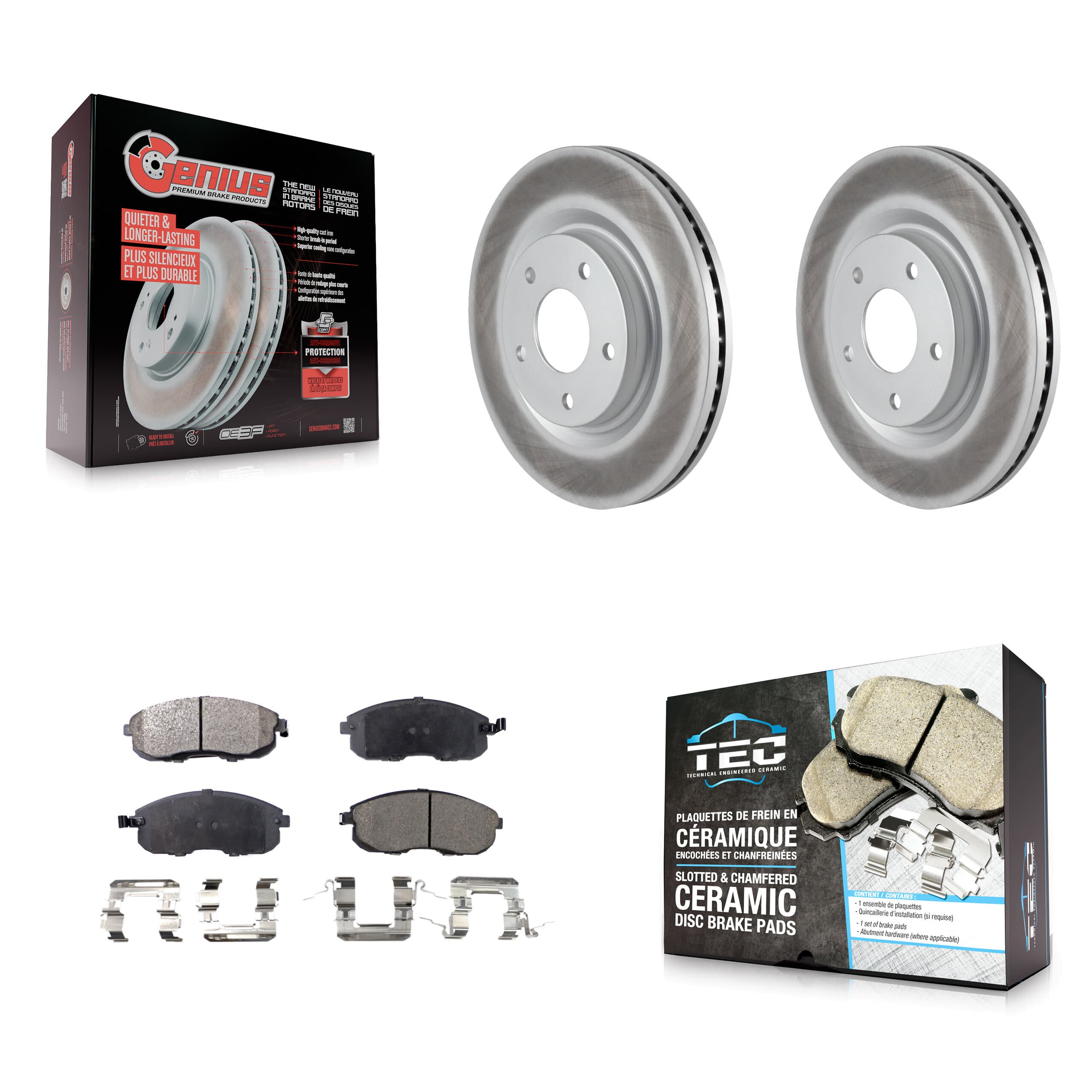 Transit Auto - KGT-100478 - Front Disc Brake Kits image 1