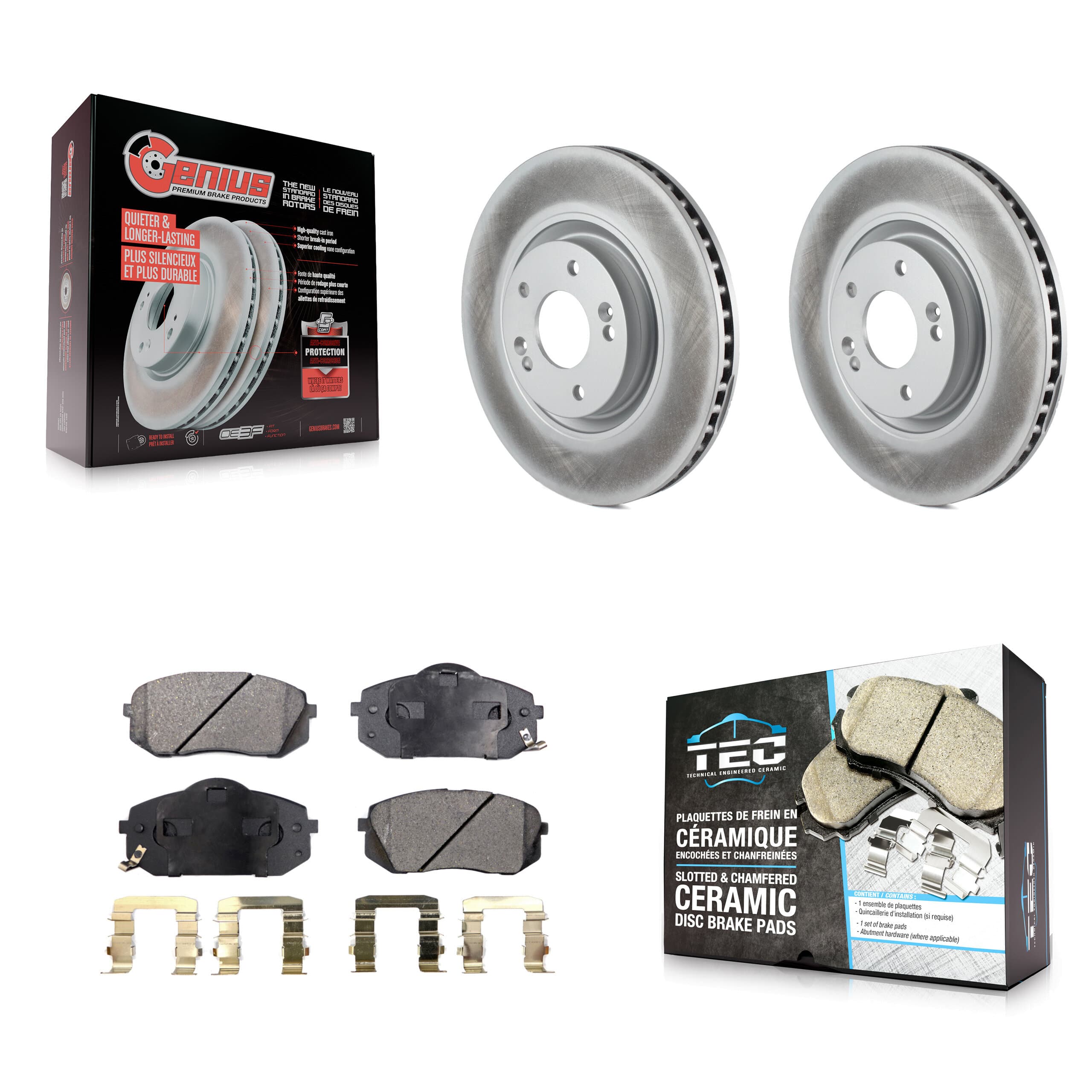 Transit Auto - KGT-100486 - Front Disc Brake Kits image 1