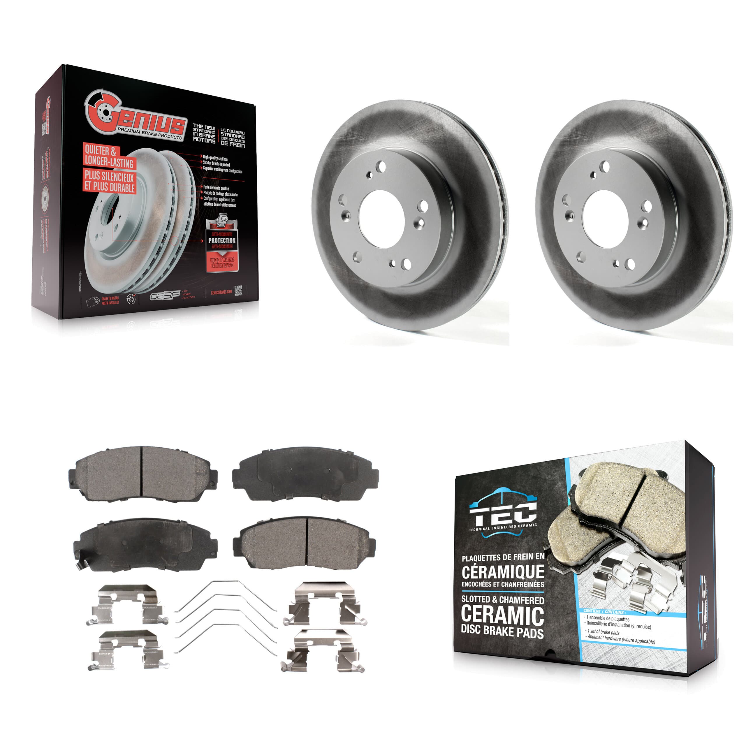 Transit Auto - KGT-100501 - Front Disc Brake Kits image 1