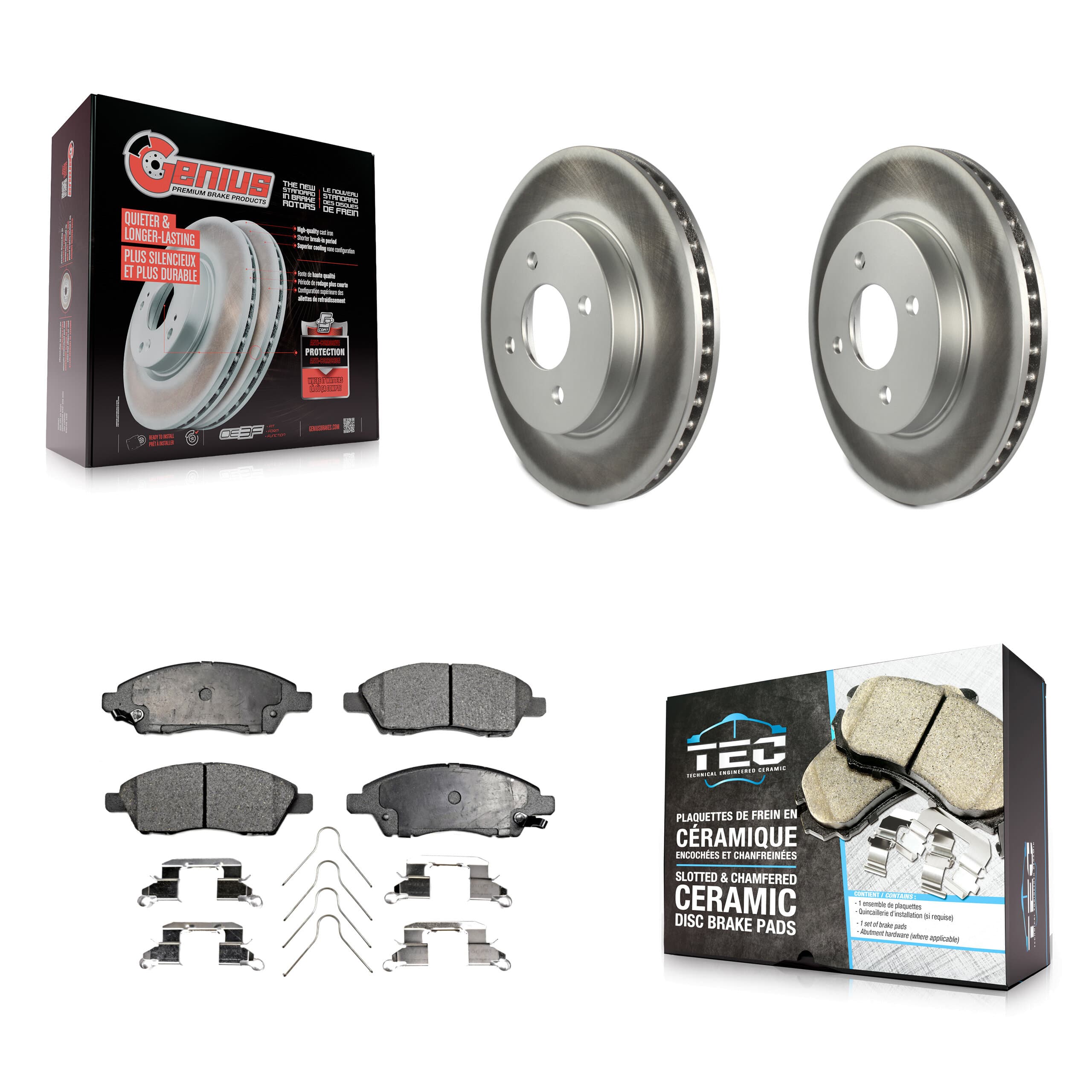 Transit Auto - KGT-100507 - Front Disc Brake Kits image 1