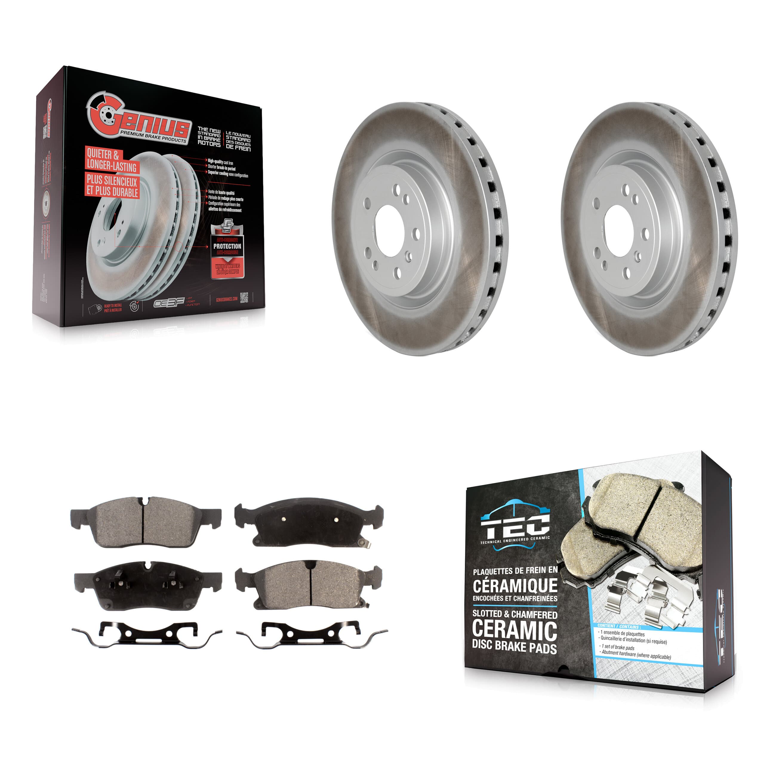 Transit Auto - KGT-100509 - Front Disc Brake Kits image 1