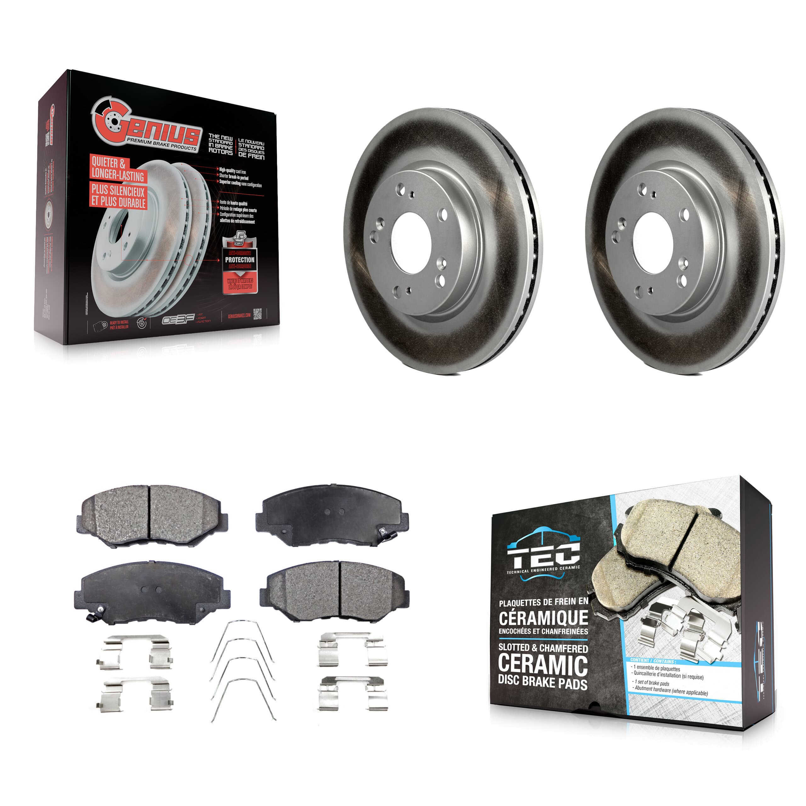 Transit Auto - KGT-100511 - Front Disc Brake Kits image 1