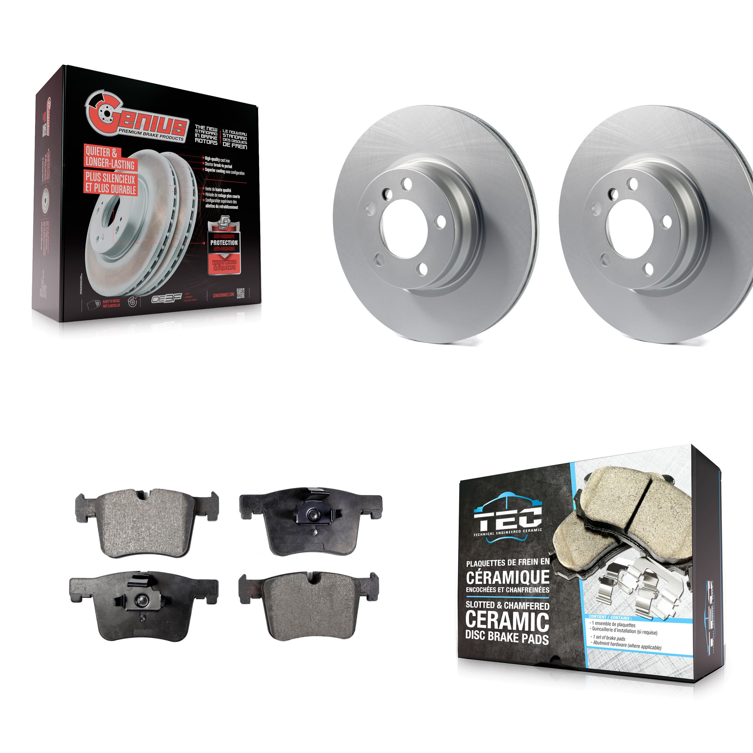 Transit Auto - KGT-100529 - Front Disc Brake Kits image 1