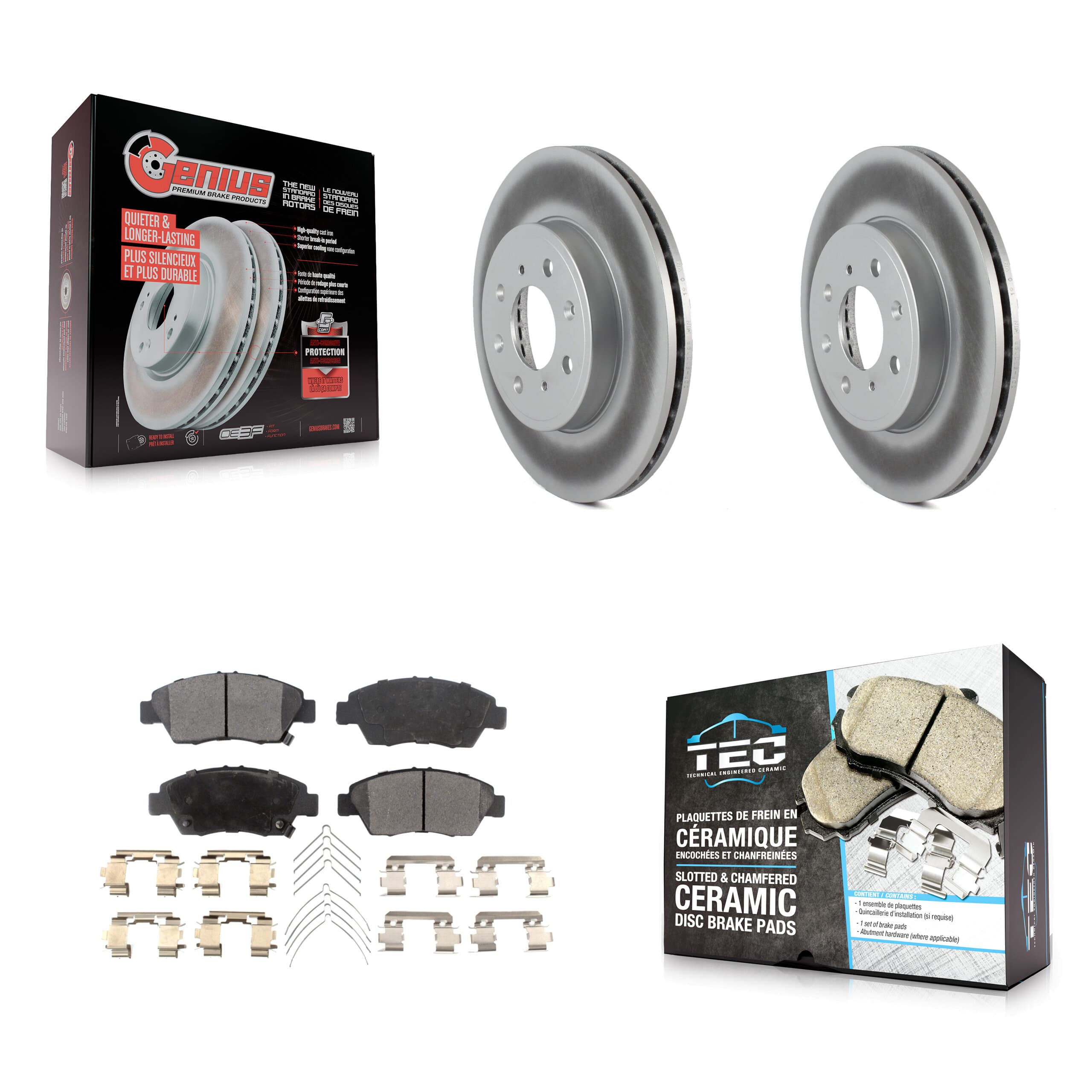 Transit Auto - KGT-100531 - Front Disc Brake Kits image 1