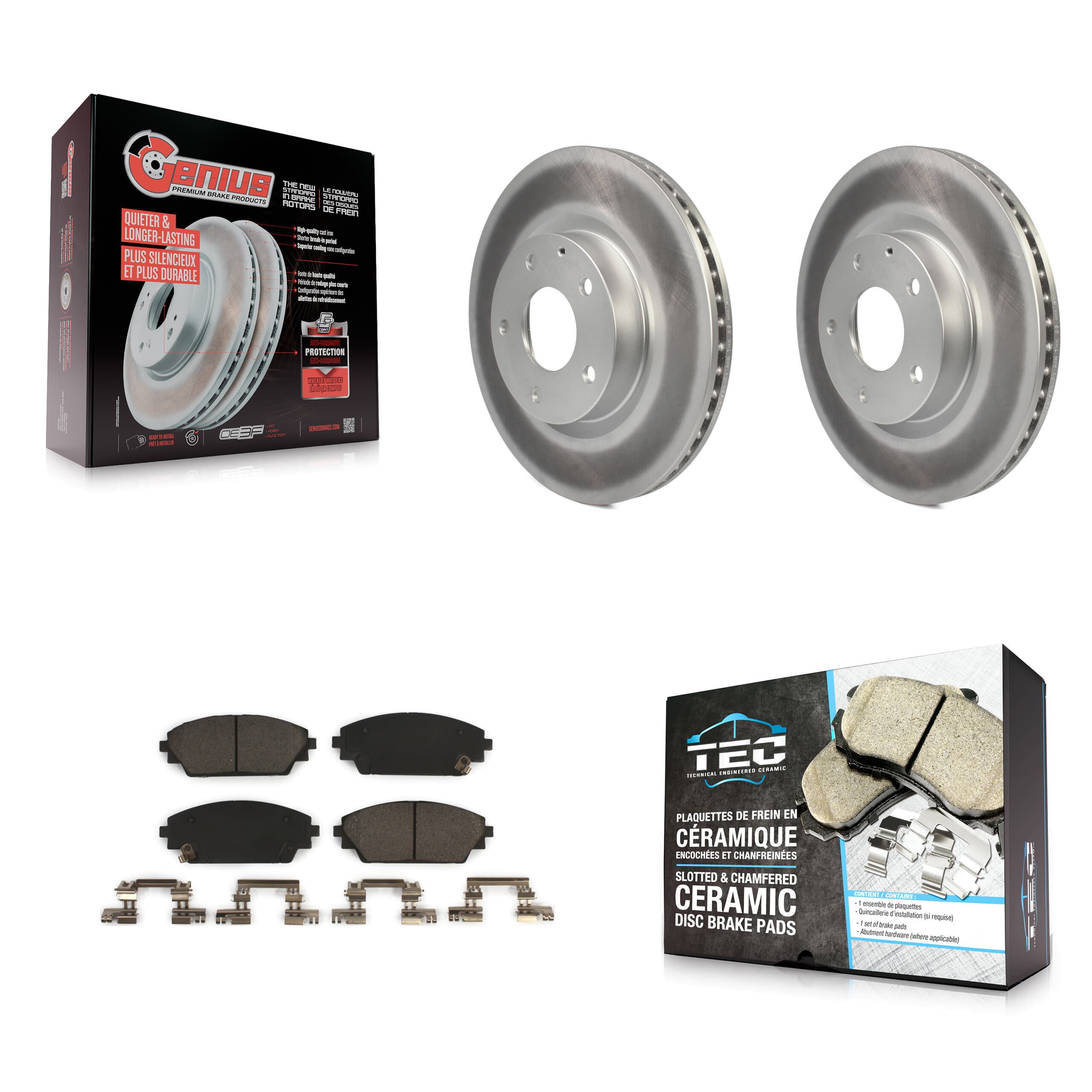 Transit Auto - KGT-100532 - Front Disc Brake Kits image 1
