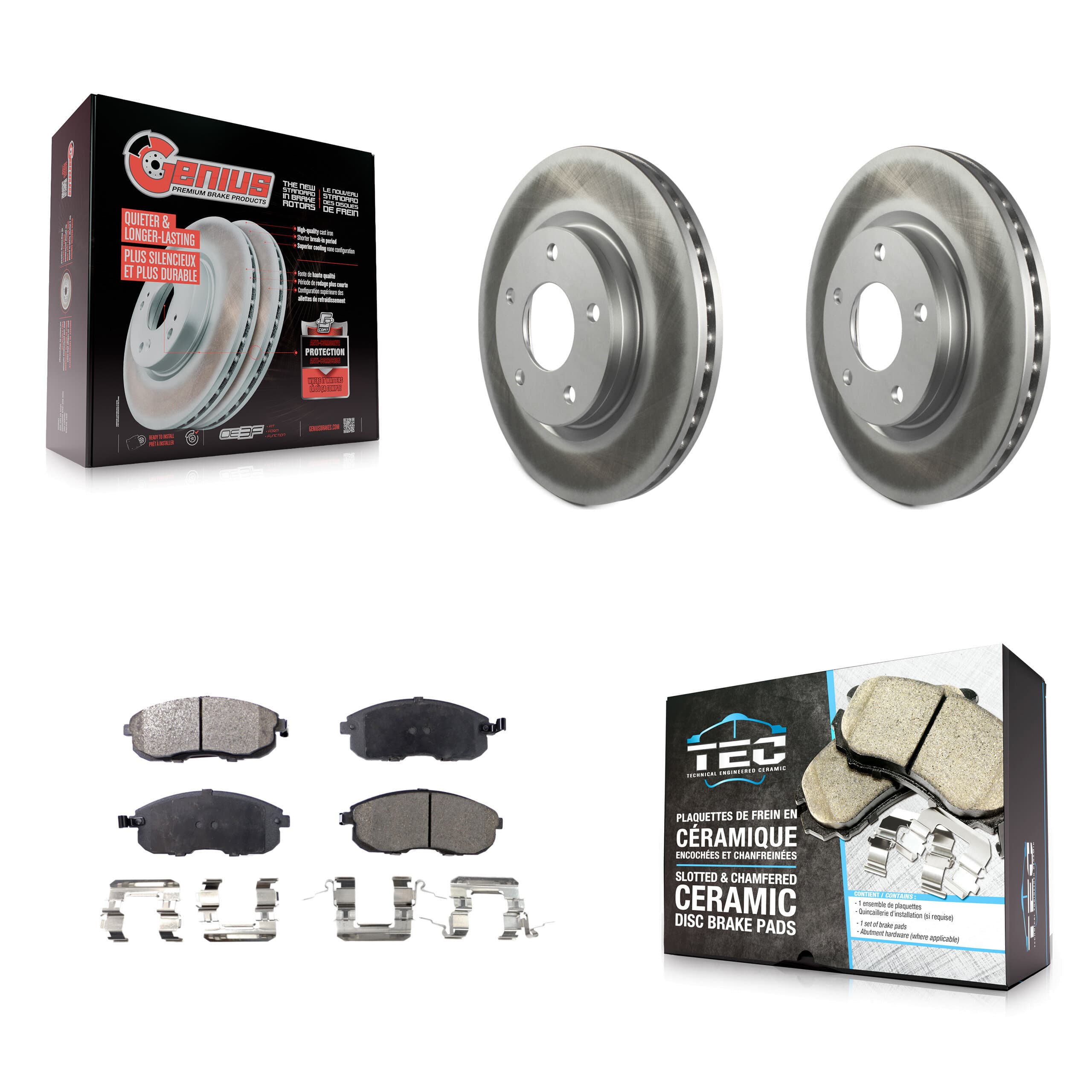 Transit Auto - KGT-100534 - Front Disc Brake Kits image 1
