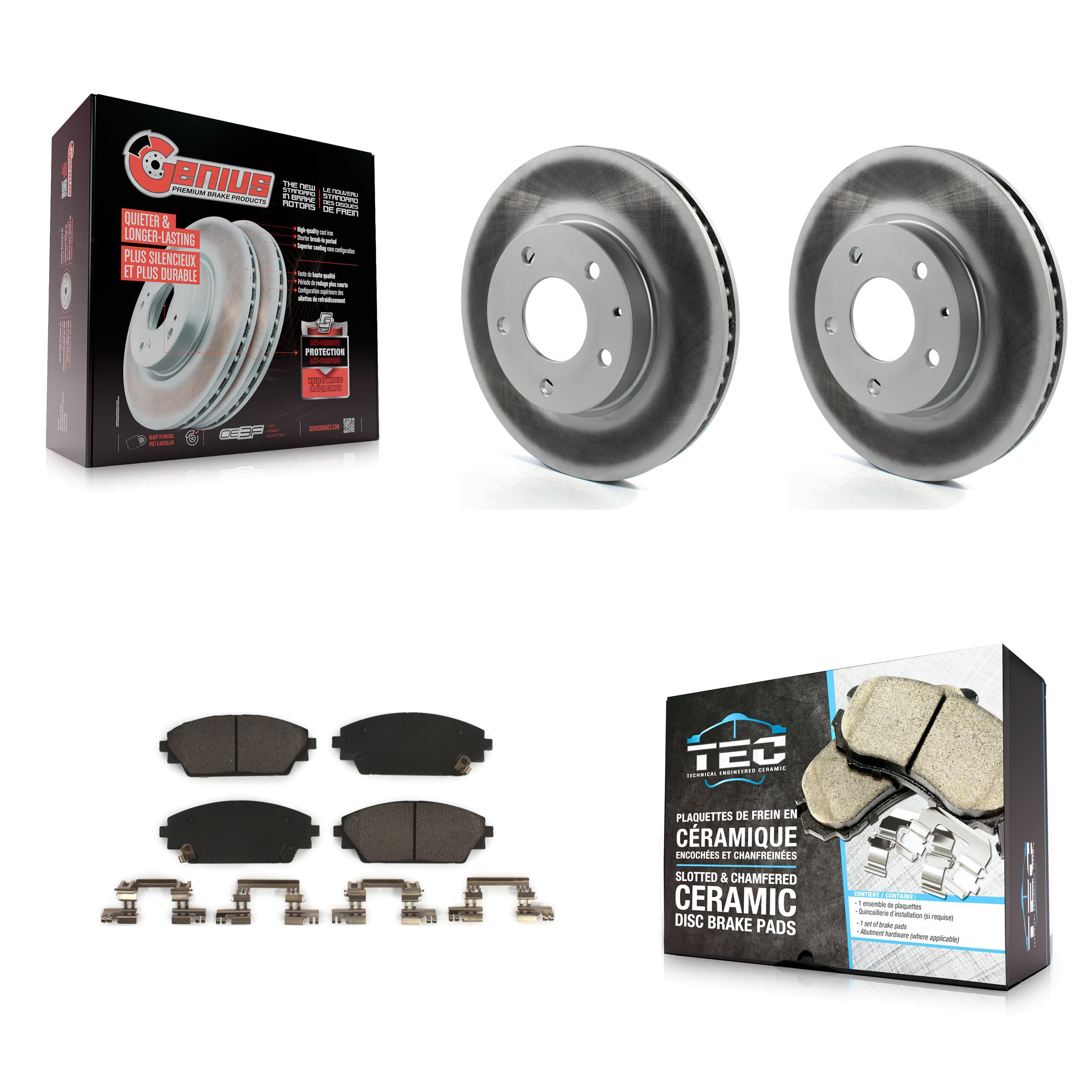 Transit Auto - KGT-100535 - Front Disc Brake Kits image 1