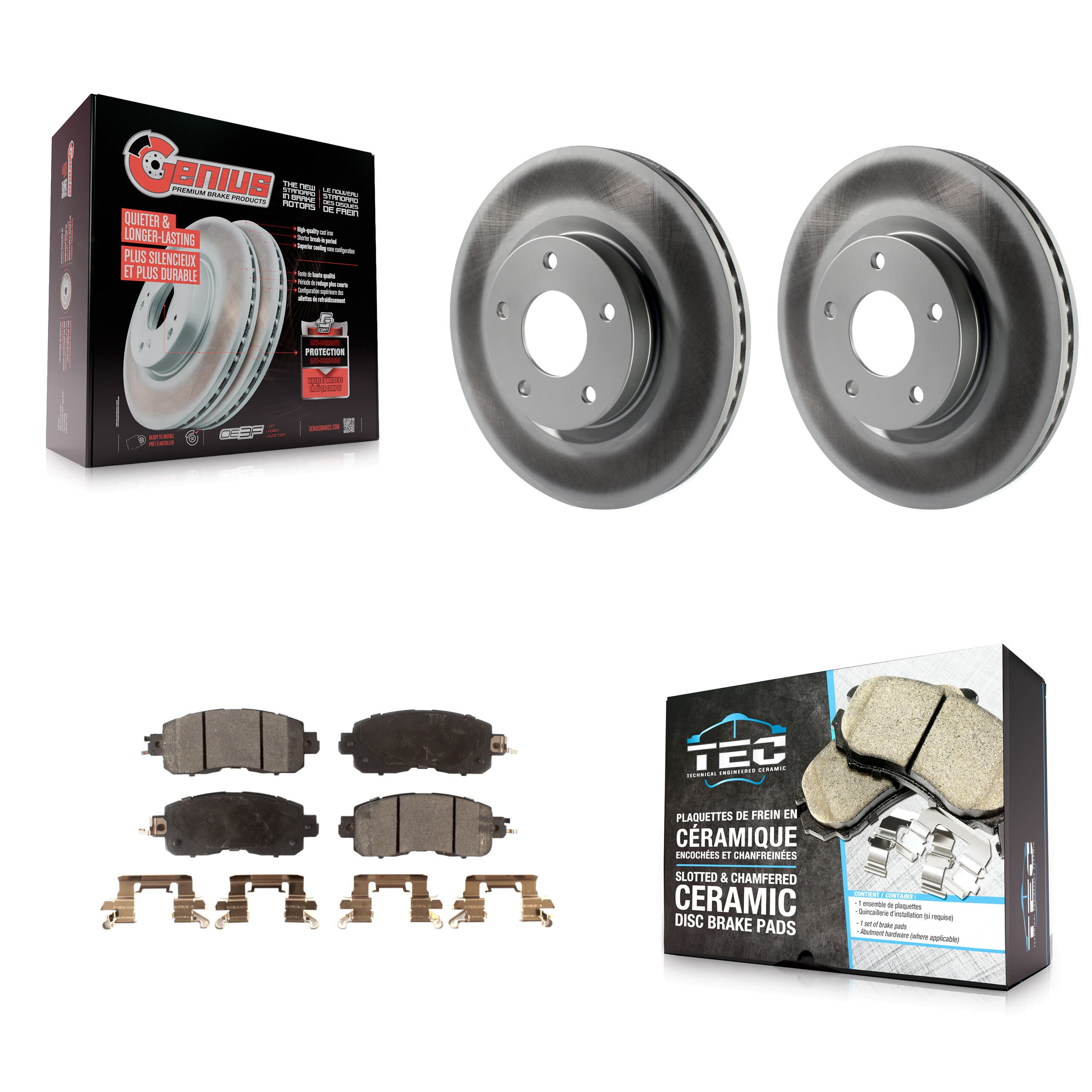 Transit Auto - KGT-100544 - Front Disc Brake Kits image 1