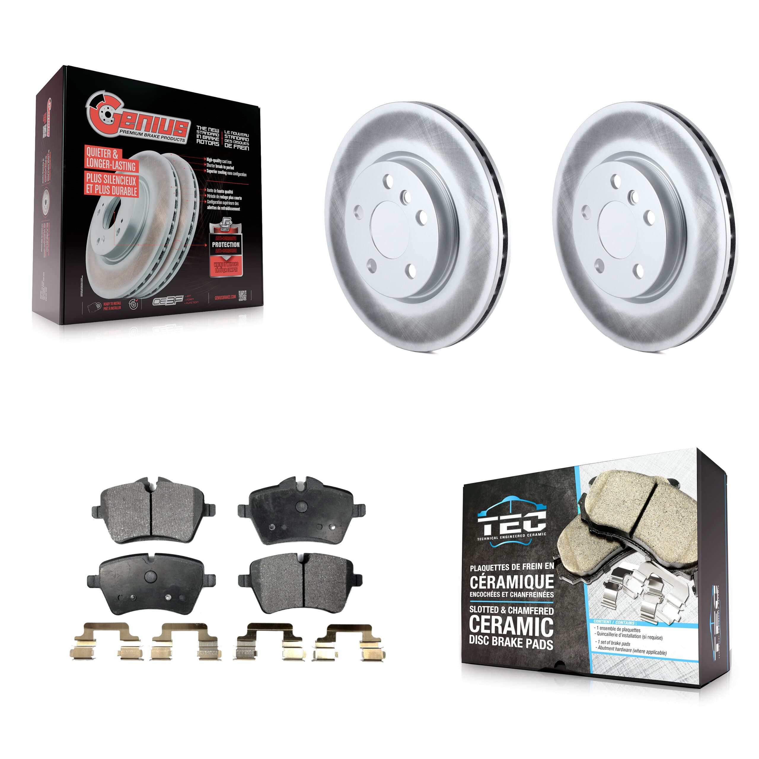Transit Auto - KGT-100545 - Front Disc Brake Kits image 1