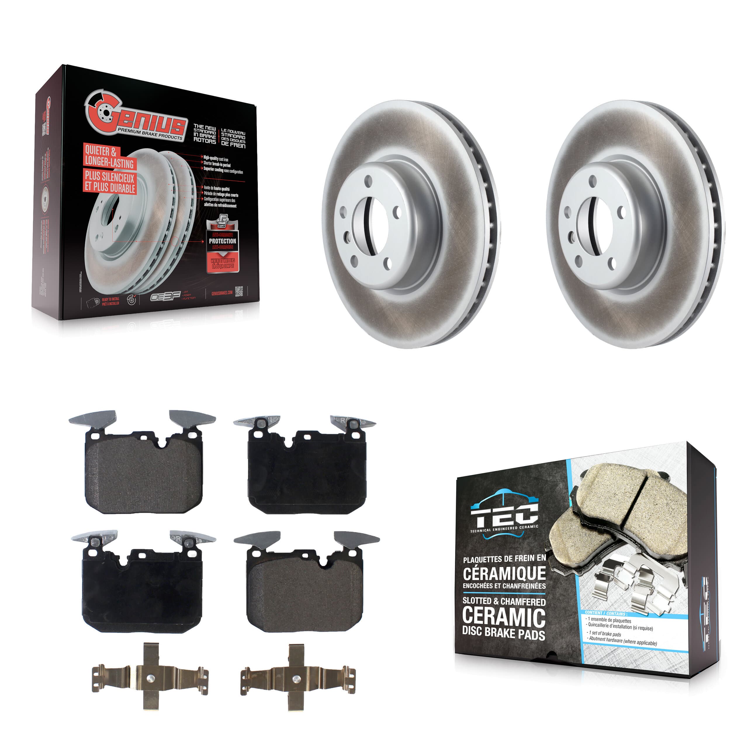 Transit Auto - KGT-100558 - Front Disc Brake Kits image 1