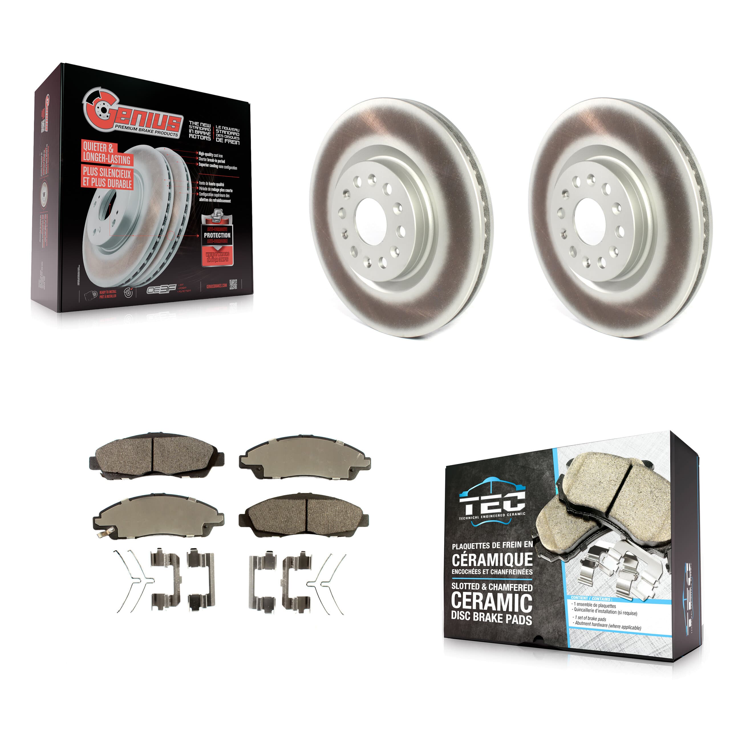 Transit Auto - KGT-100563 - Front Disc Brake Kits image 1