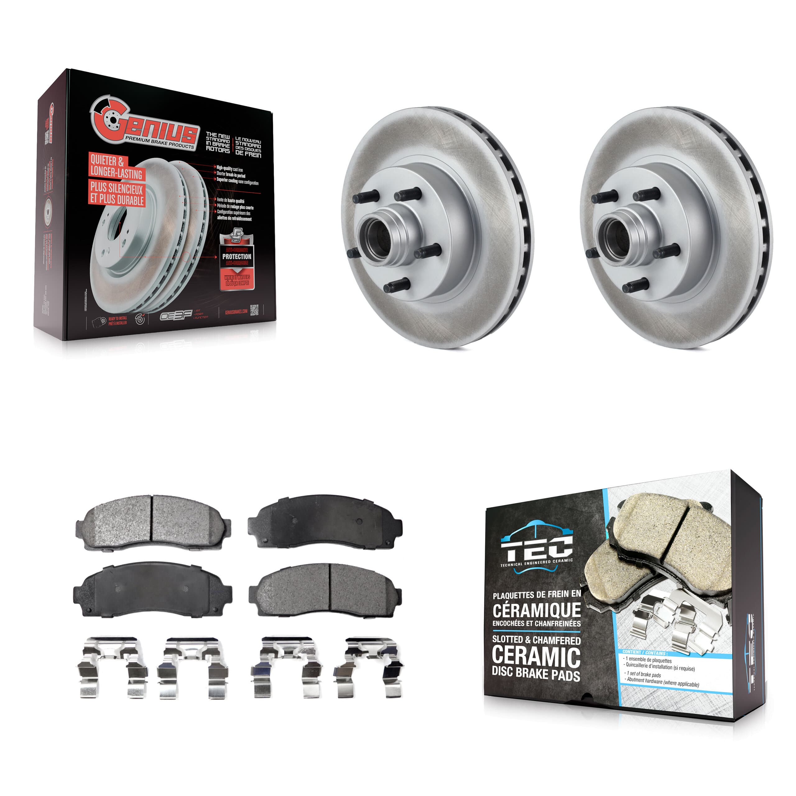 Transit Auto - KGT-100572 - Front Disc Brake Kits image 1