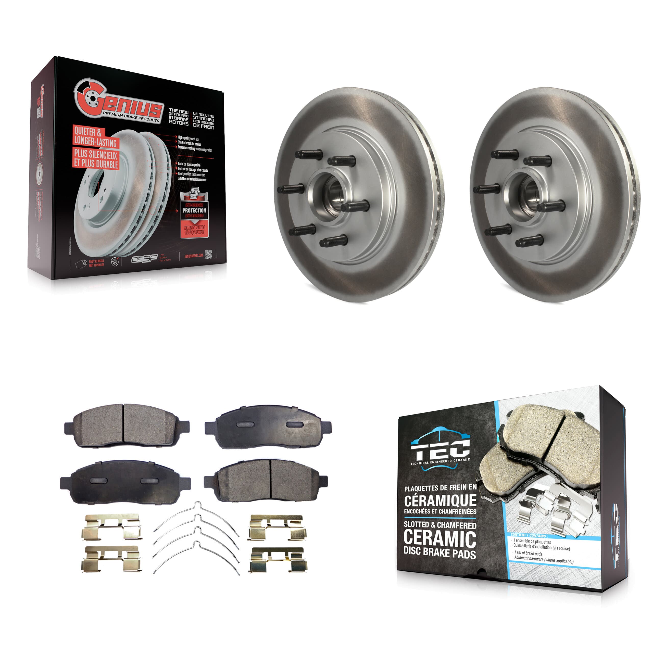Transit Auto - KGT-100576 - Front Disc Brake Kits image 1