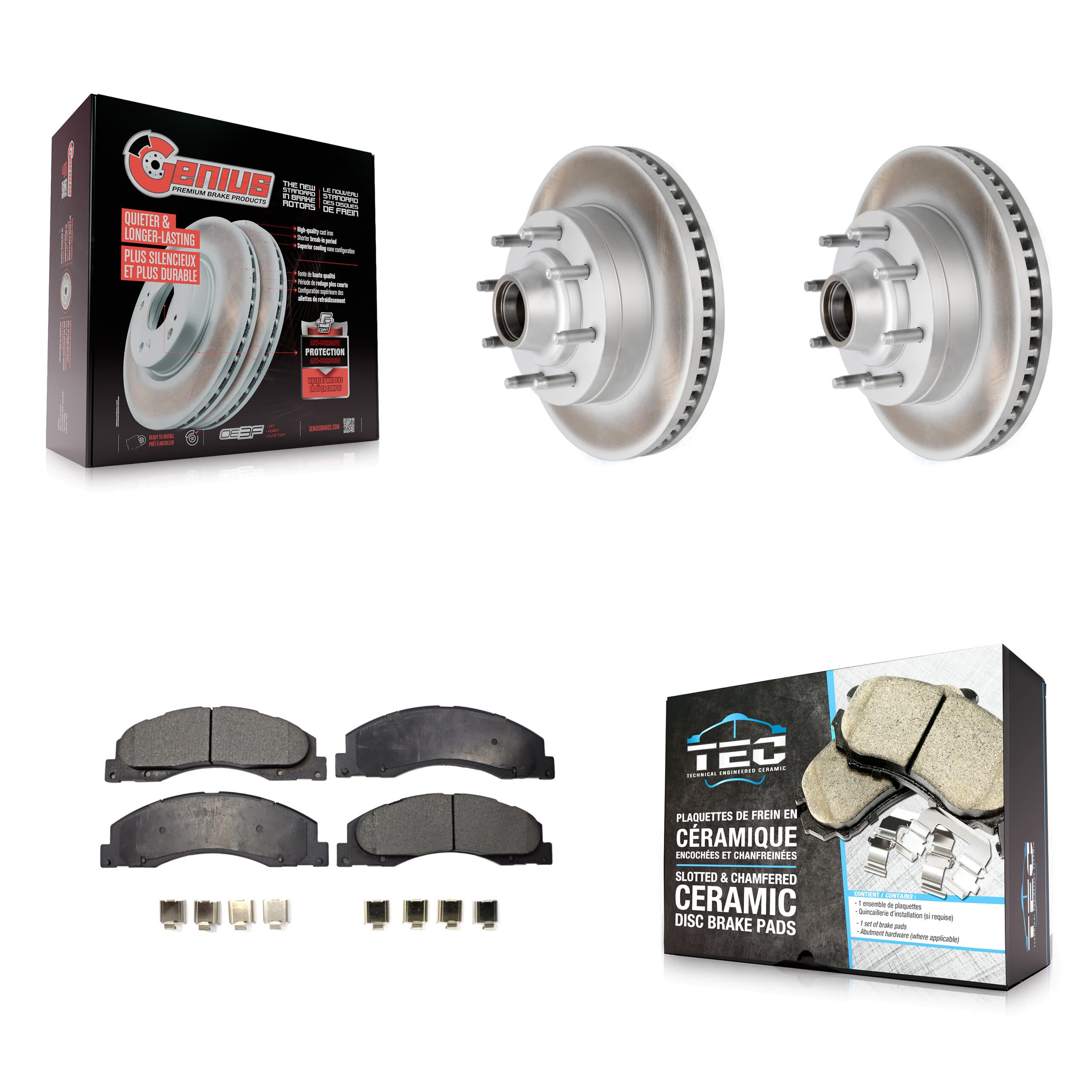 Transit Auto - KGT-100581 - Front Disc Brake Kits image 1