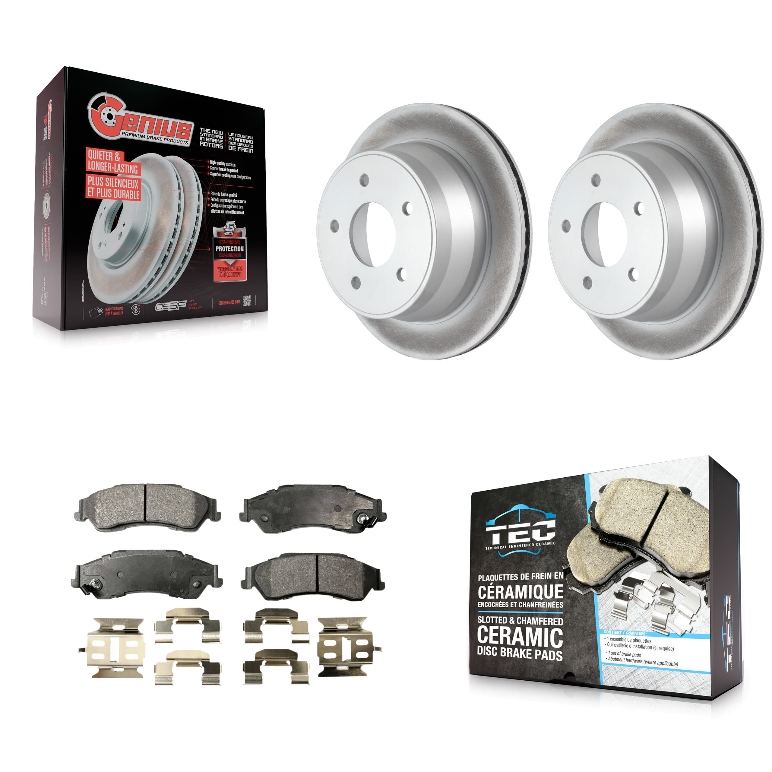 Transit Auto - KGT-101278 - Rear Disc Brake Kits image 1