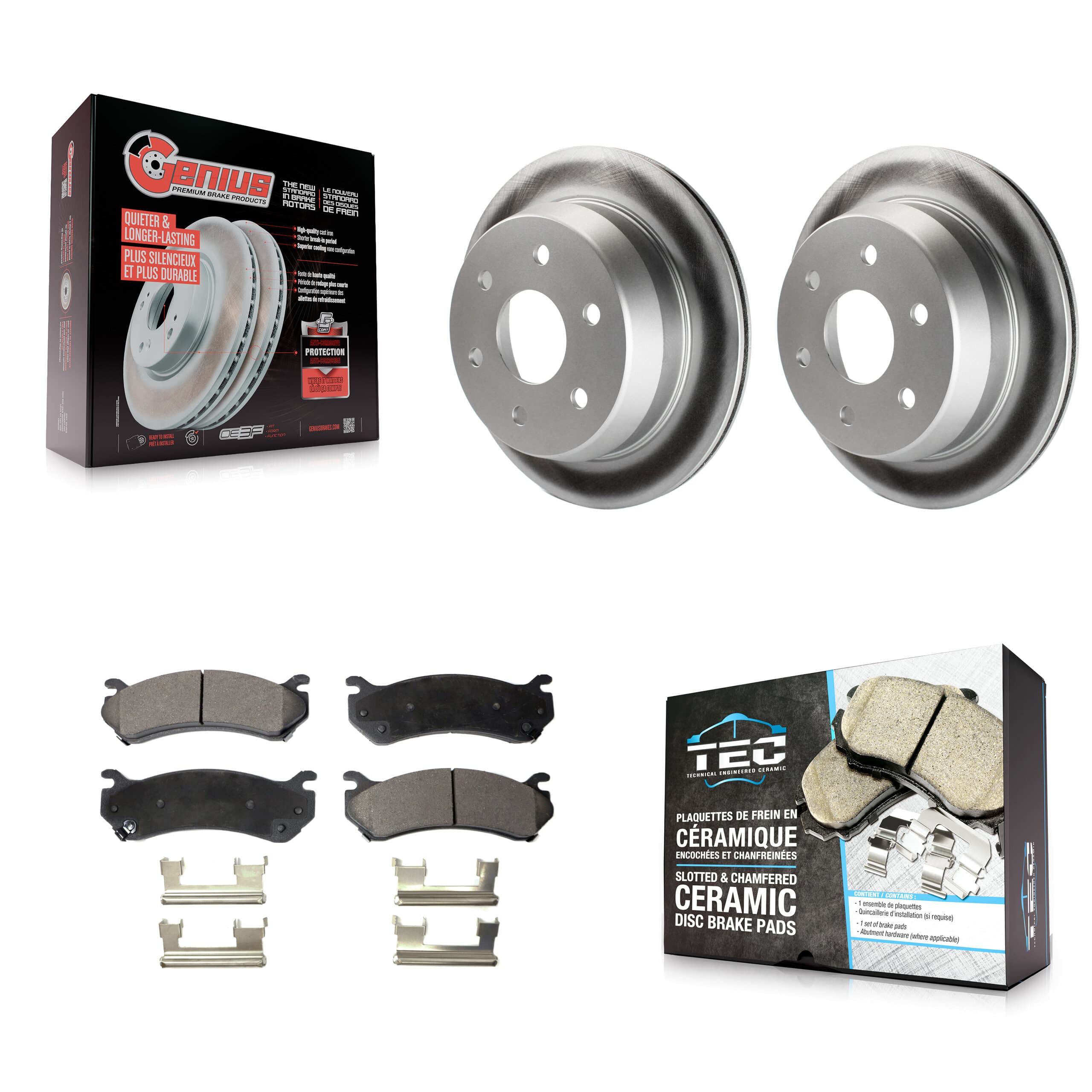 Transit Auto - KGT-101279 - Rear Disc Brake Kits image 1