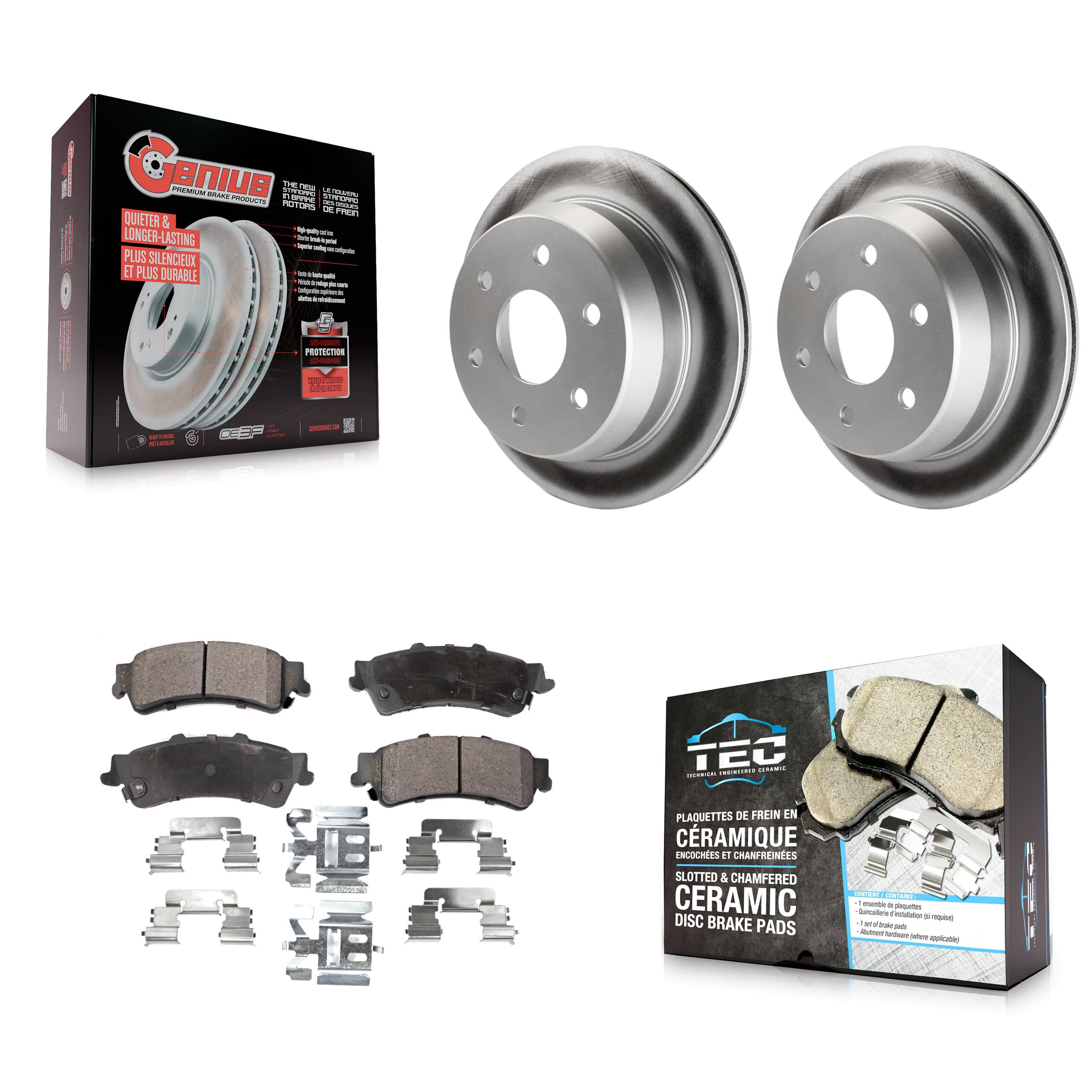Transit Auto - KGT-101280 - Rear Disc Brake Kits image 1