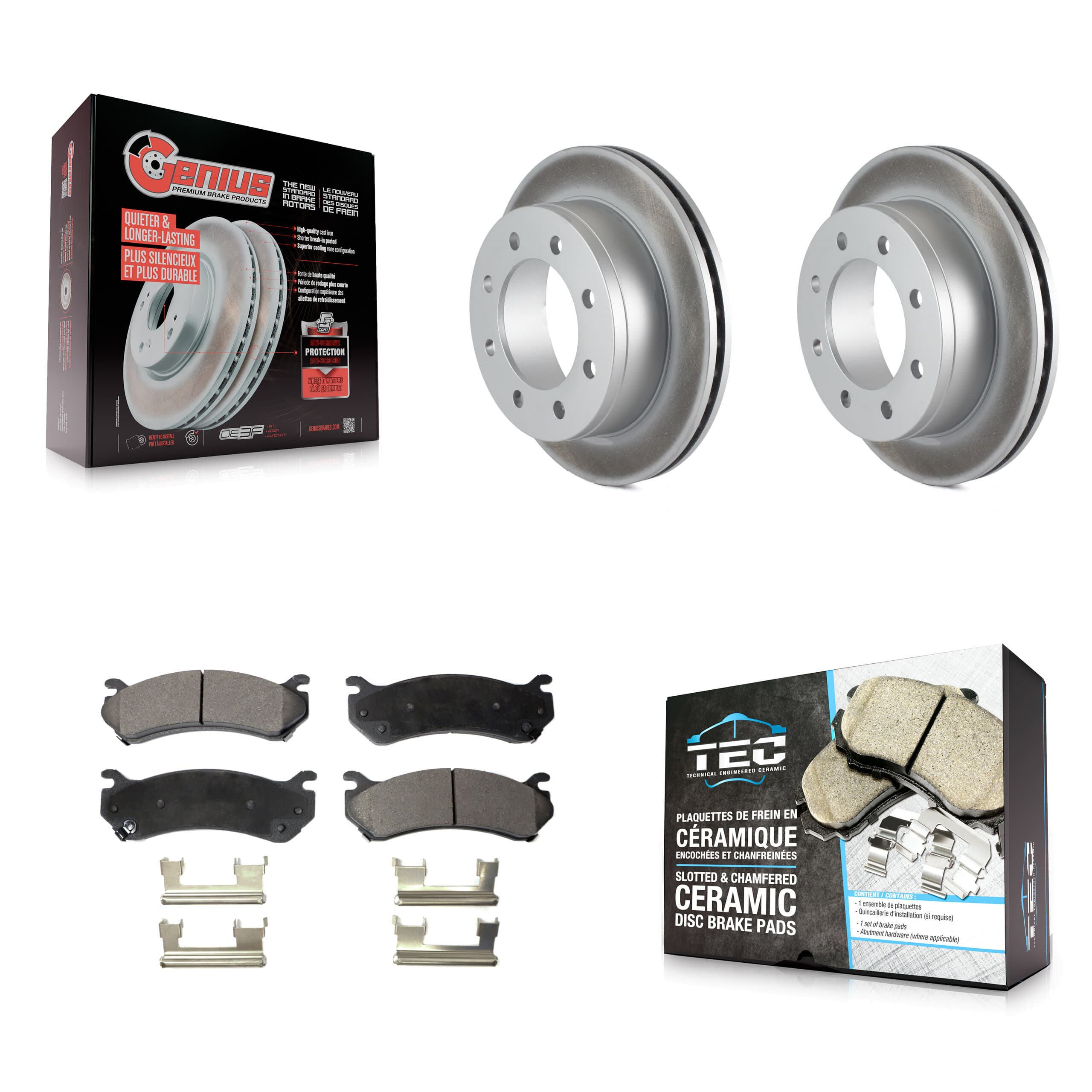Transit Auto - KGT-101283 - Rear Disc Brake Kits image 1