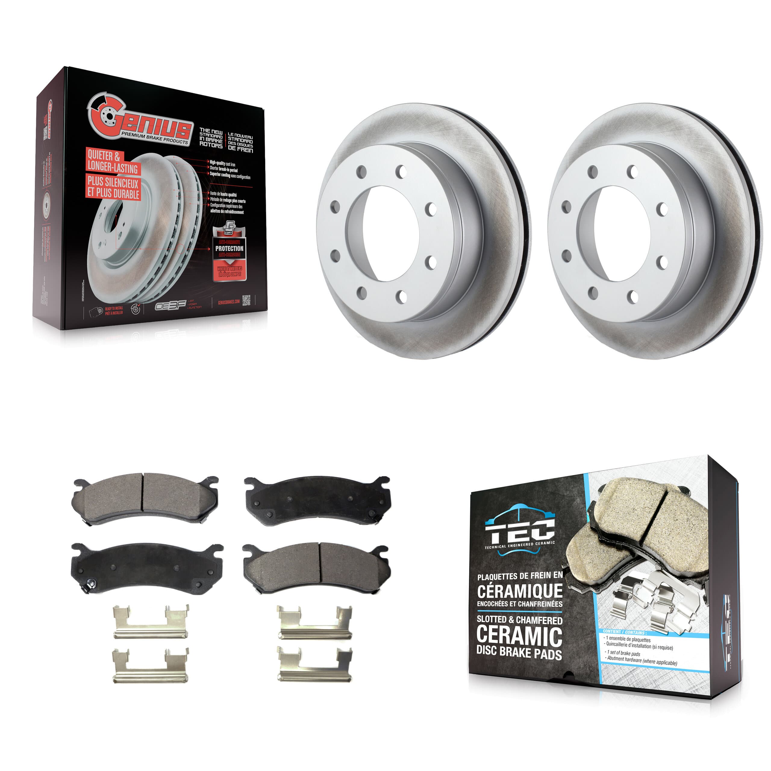 Transit Auto - KGT-101285 - Rear Disc Brake Kits image 1