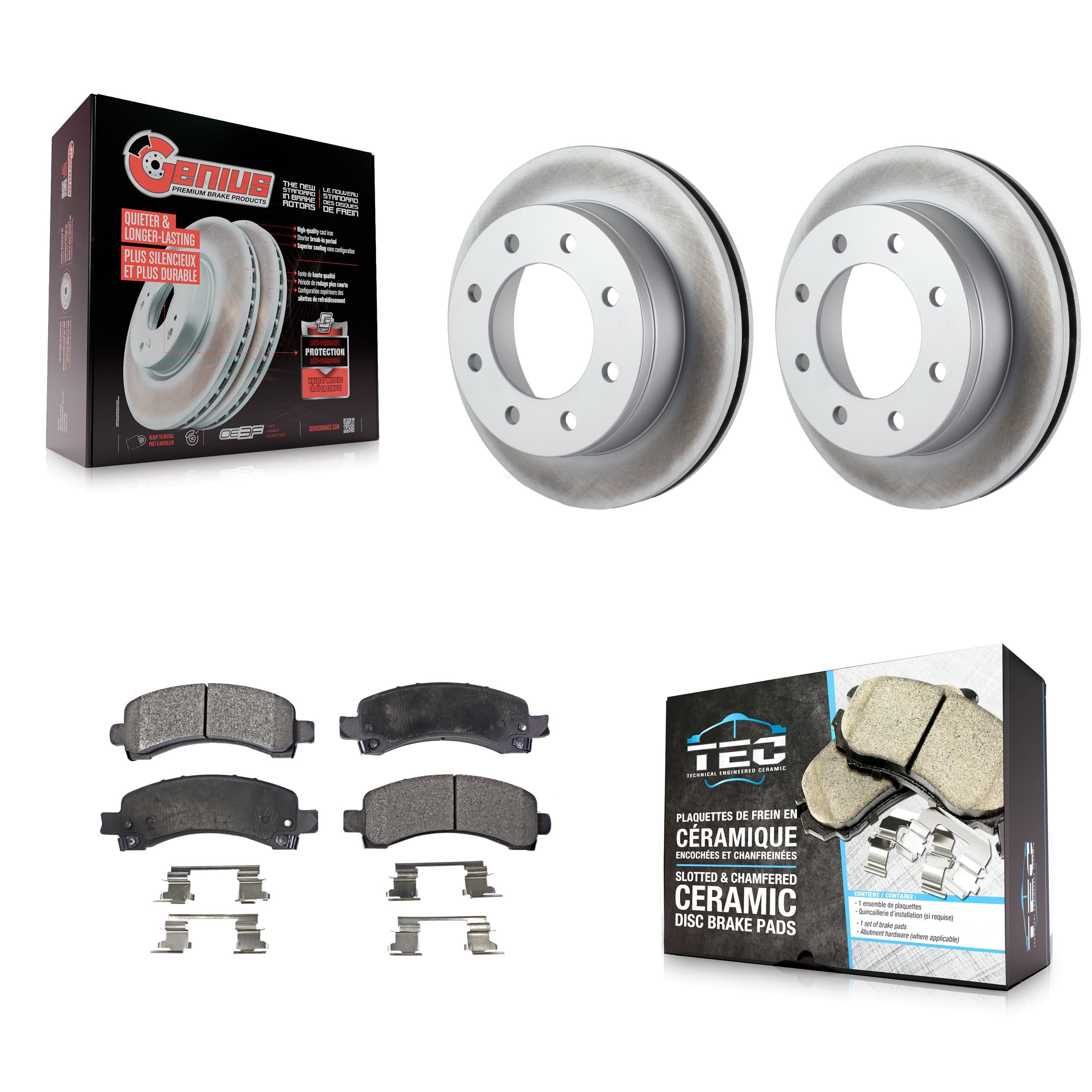 Transit Auto - KGT-101286 - Rear Disc Brake Kits image 1