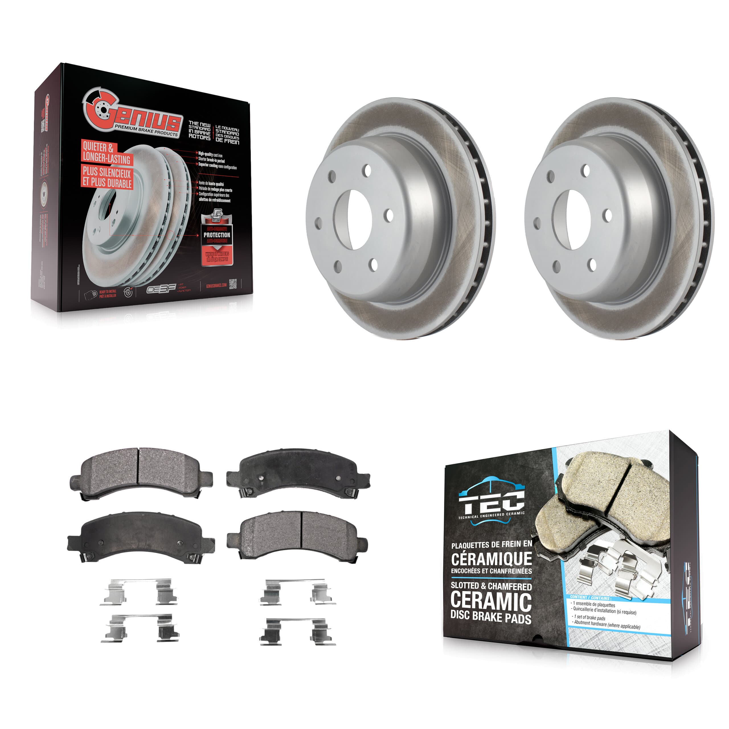 Transit Auto - KGT-101290 - Rear Disc Brake Kits image 1