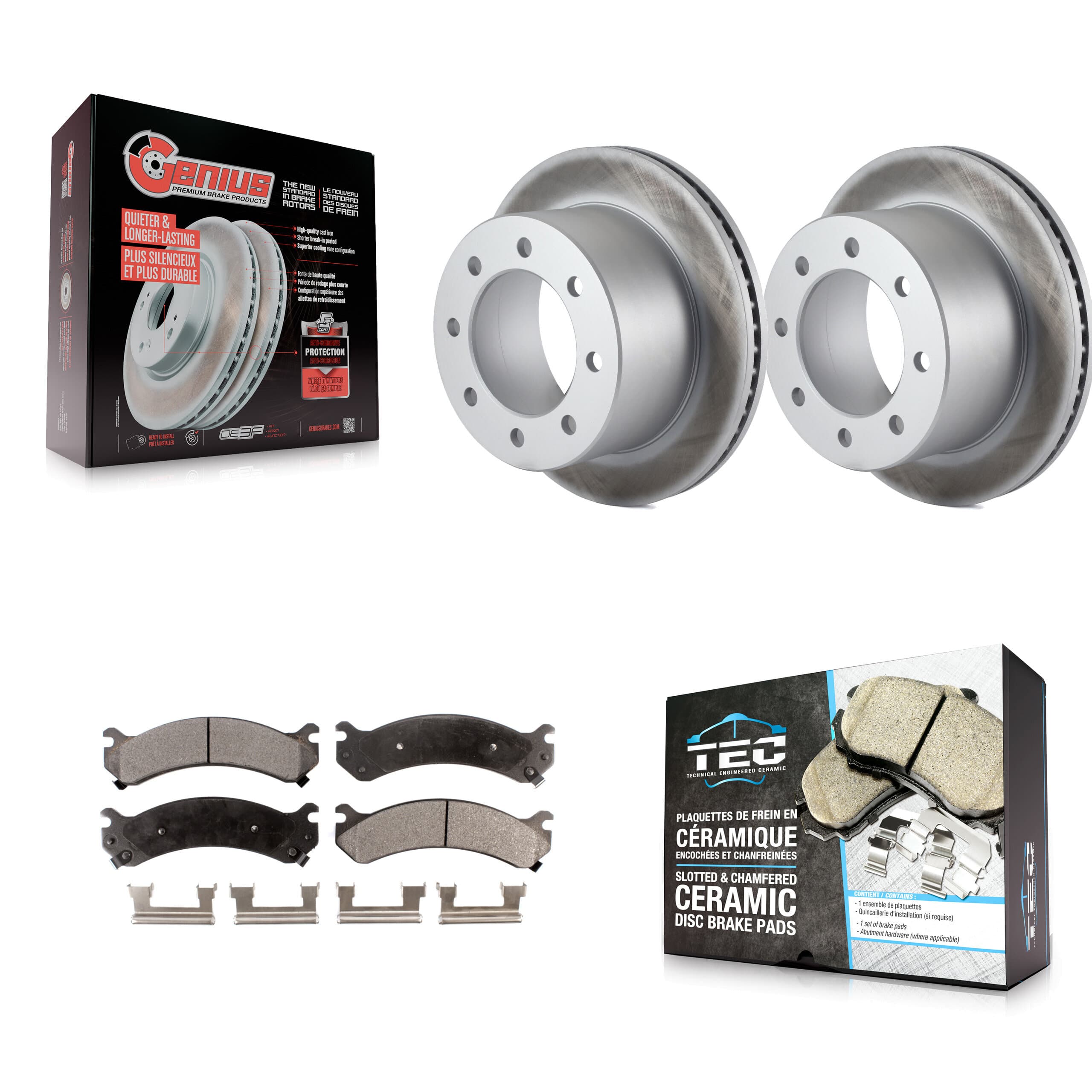 Transit Auto - KGT-101291 - Rear Disc Brake Kits image 1