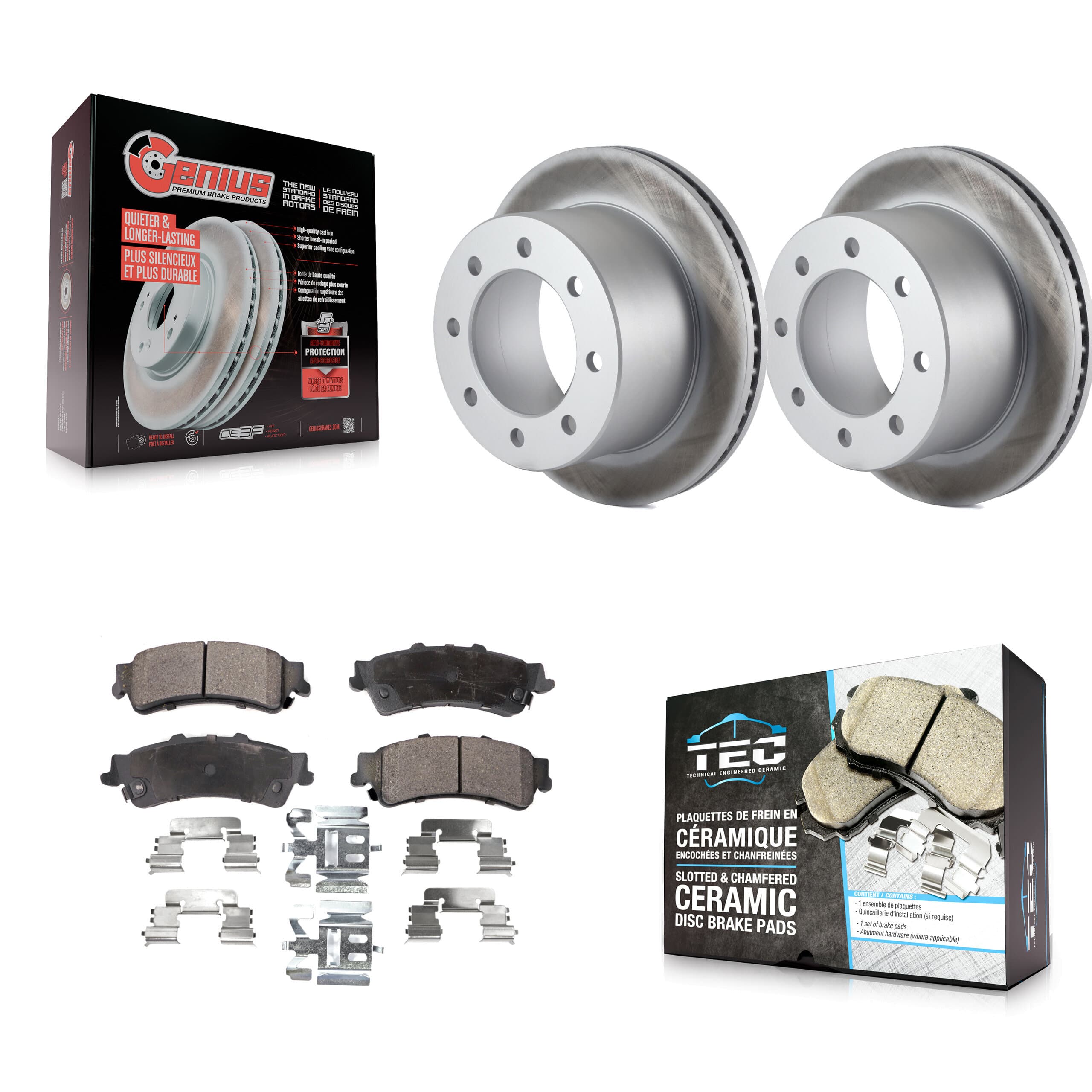 Transit Auto - KGT-101293 - Rear Disc Brake Kits image 1