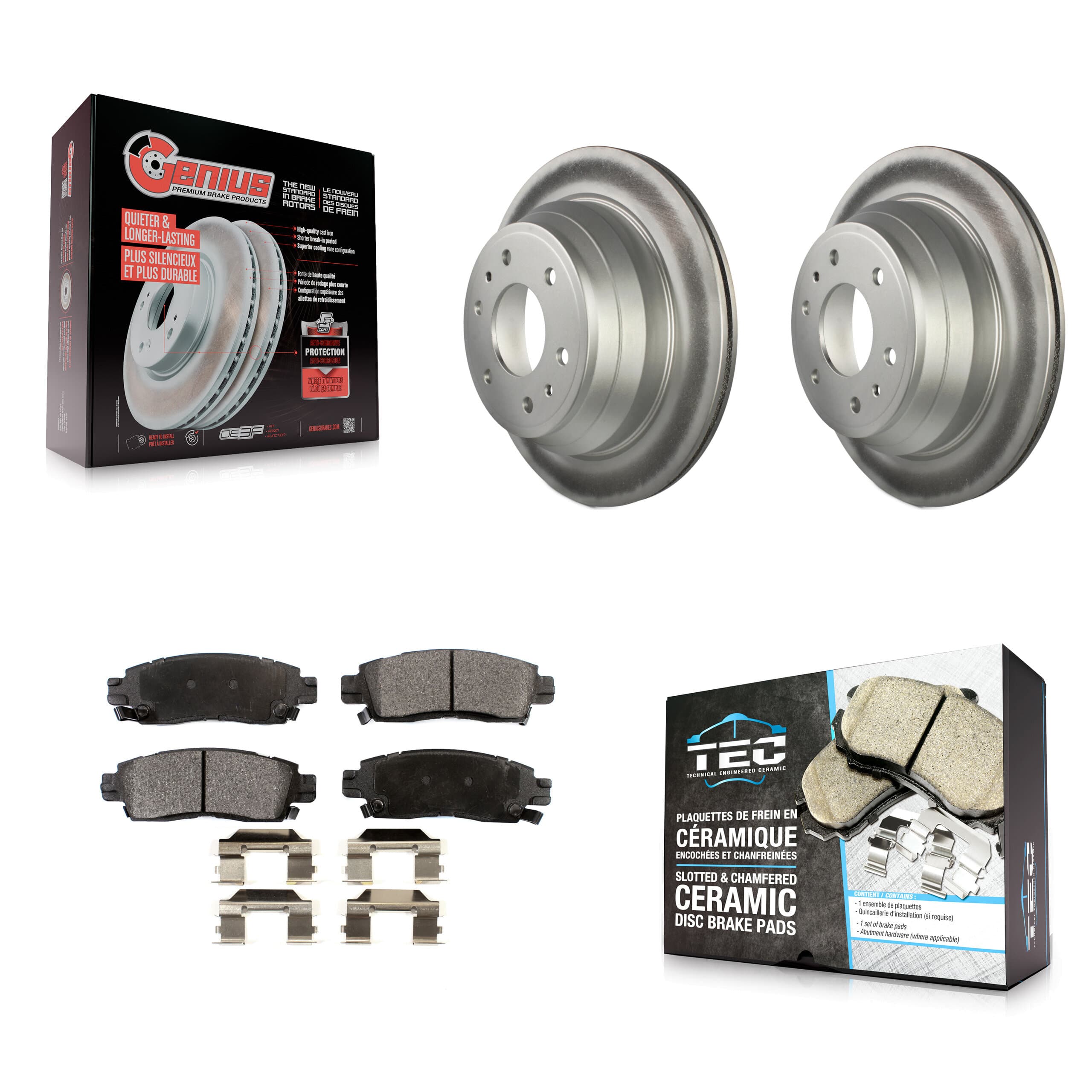 Transit Auto - KGT-101295 - Rear Disc Brake Kits image 1