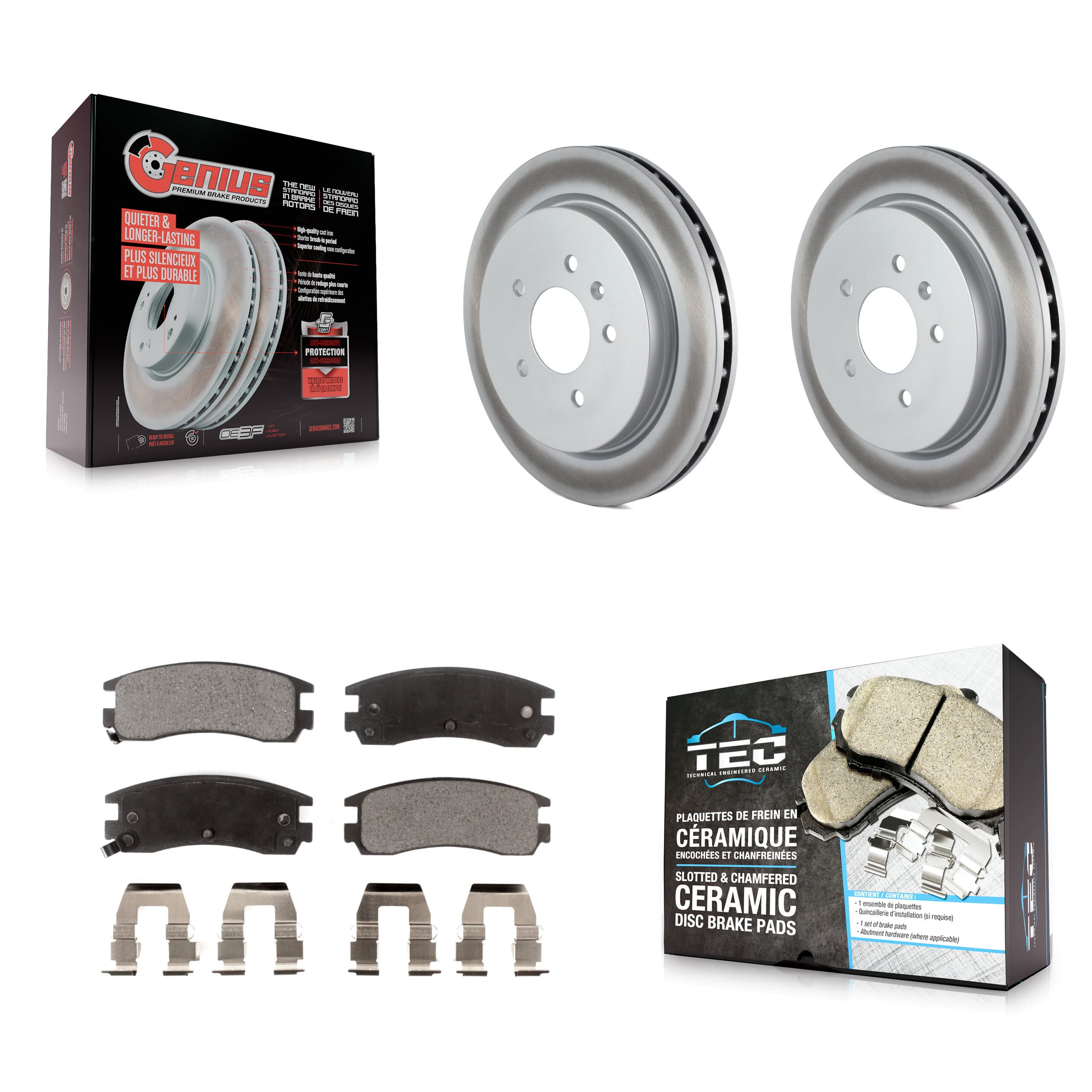 Transit Auto - KGT-101296 - Rear Disc Brake Kits image 1