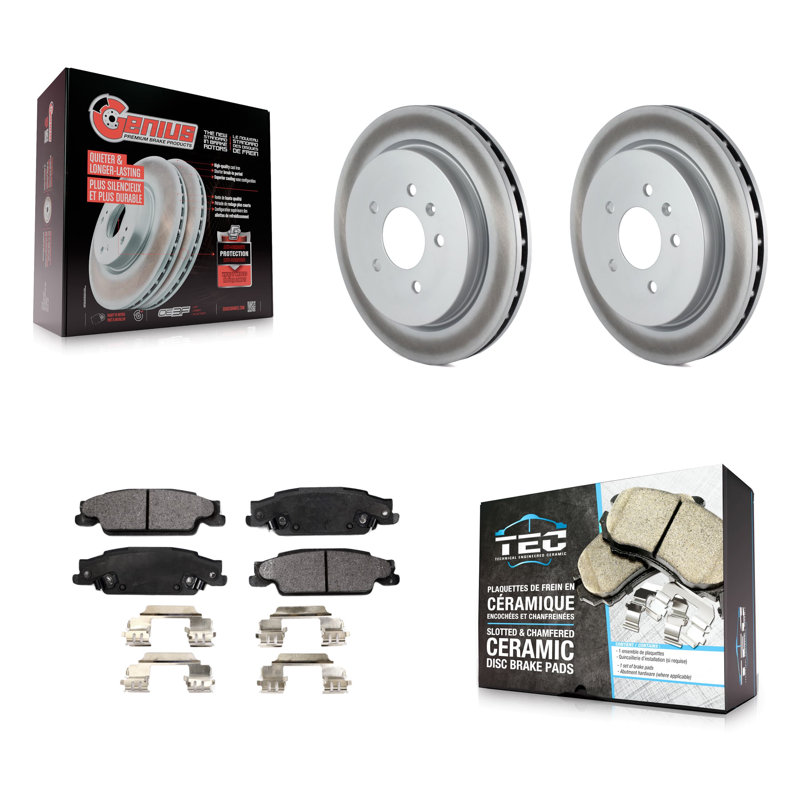 Transit Auto - KGT-101297 - Rear Disc Brake Kits image 1