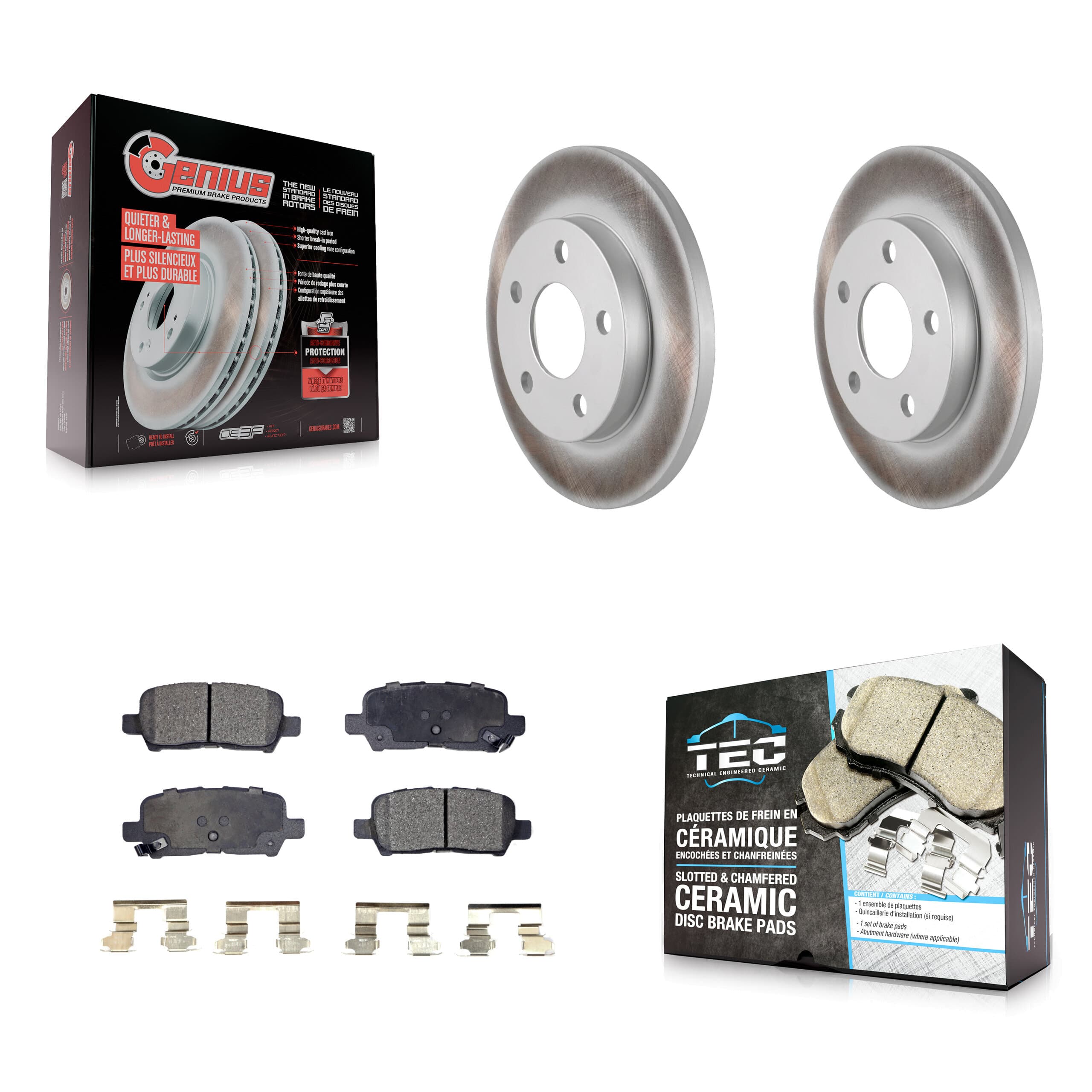 Transit Auto - KGT-101298 - Rear Disc Brake Kits image 1
