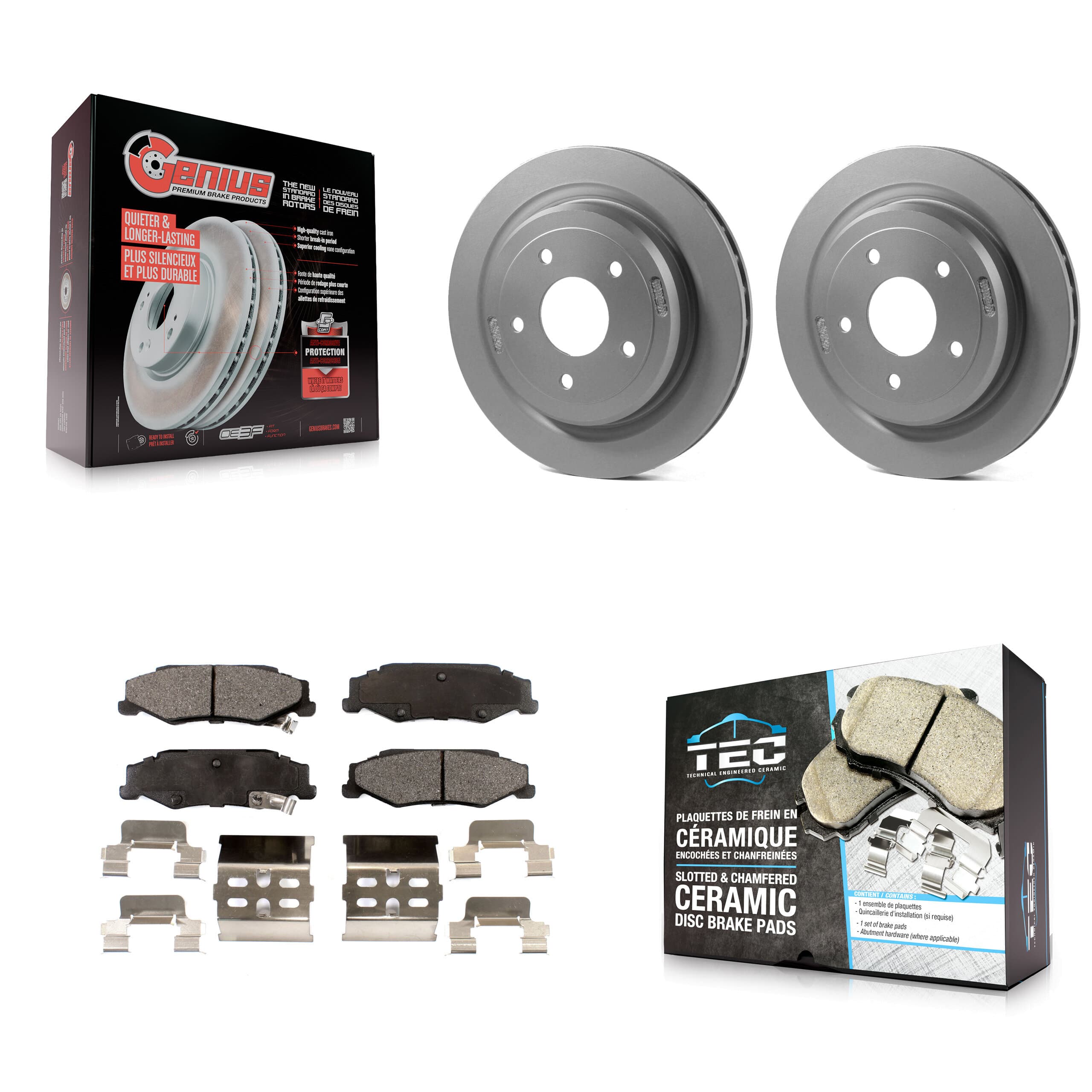 Transit Auto - KGT-101300 - Rear Disc Brake Kits image 1