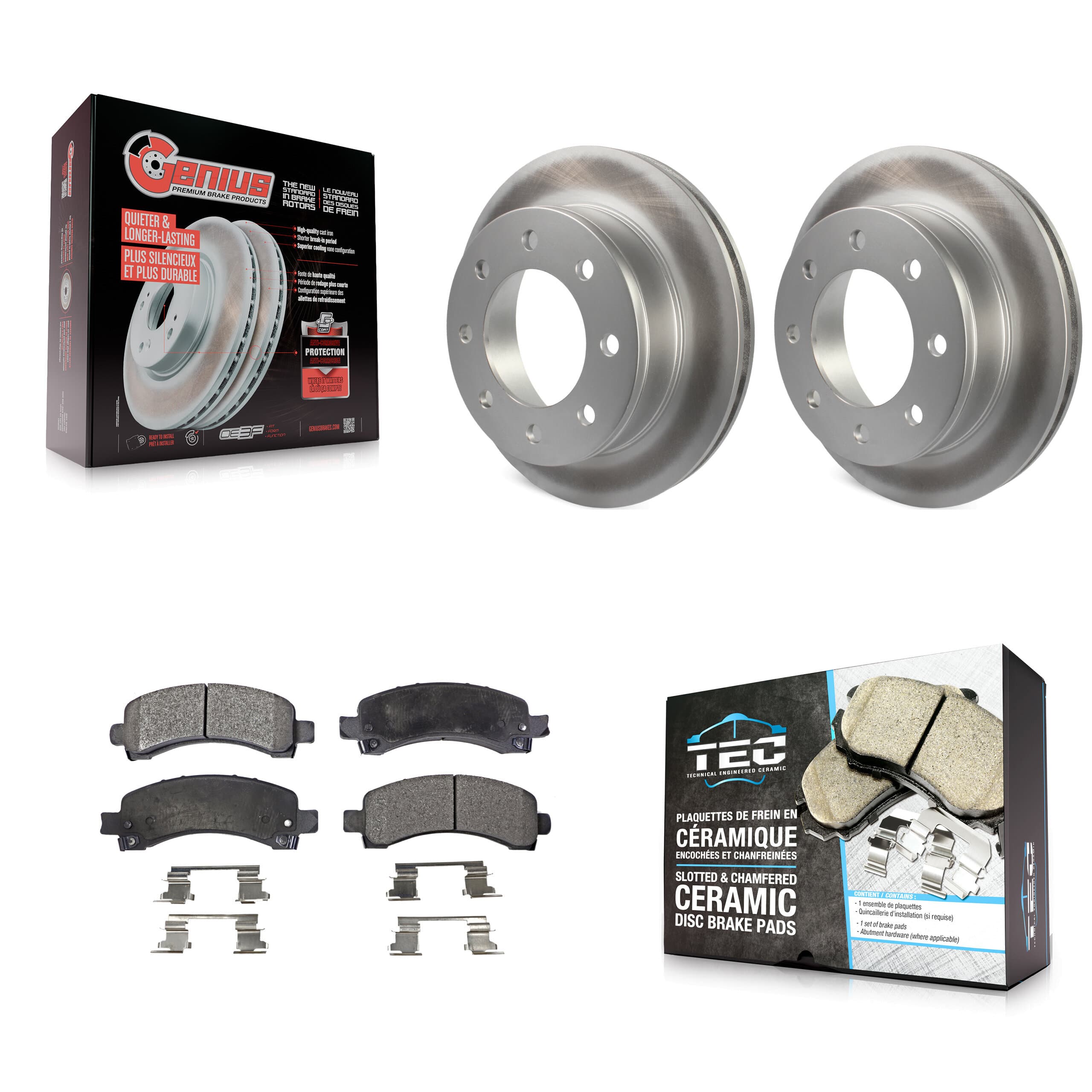 Transit Auto - KGT-101305 - Rear Disc Brake Kits image 1