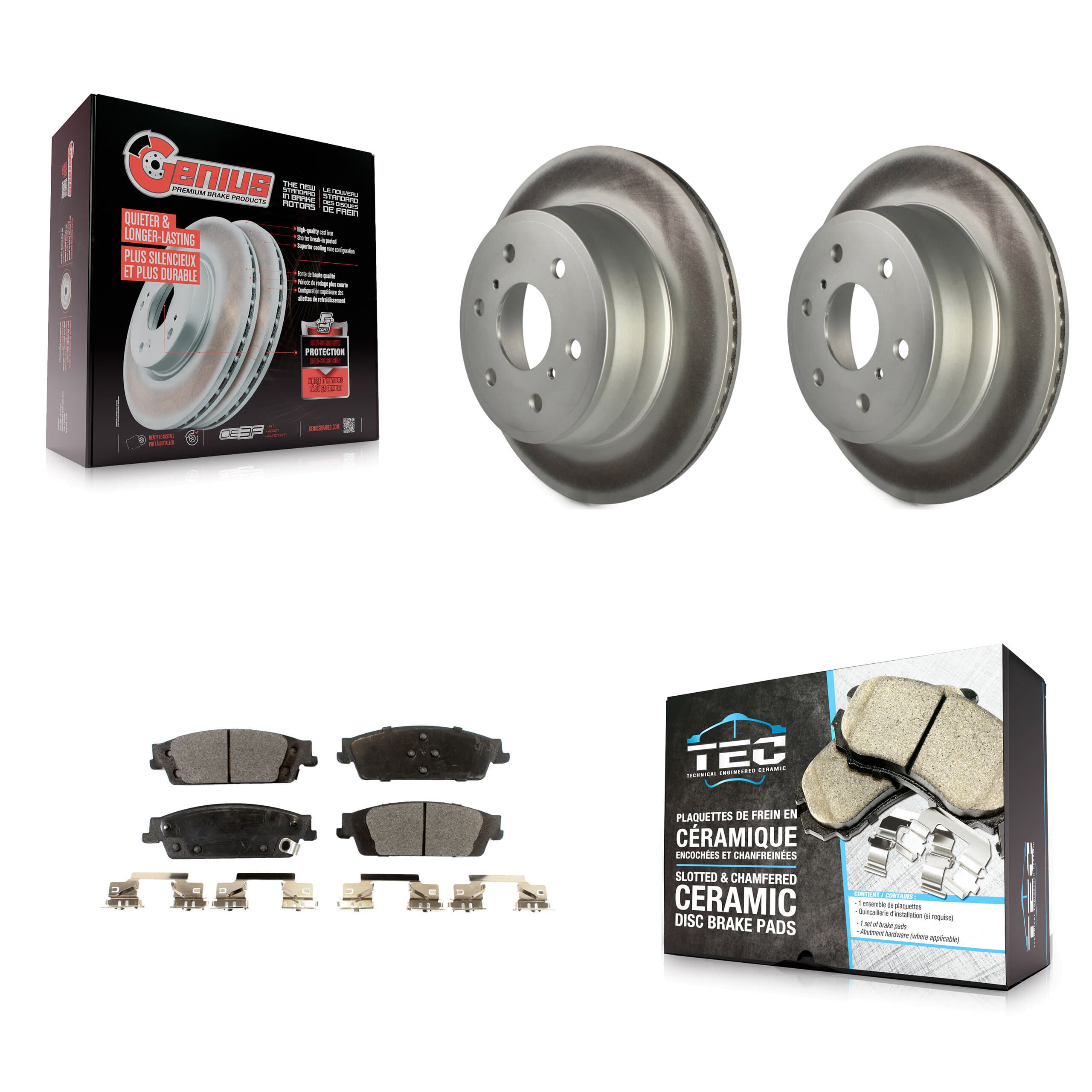 Transit Auto - KGT-101311 - Rear Disc Brake Kits image 1