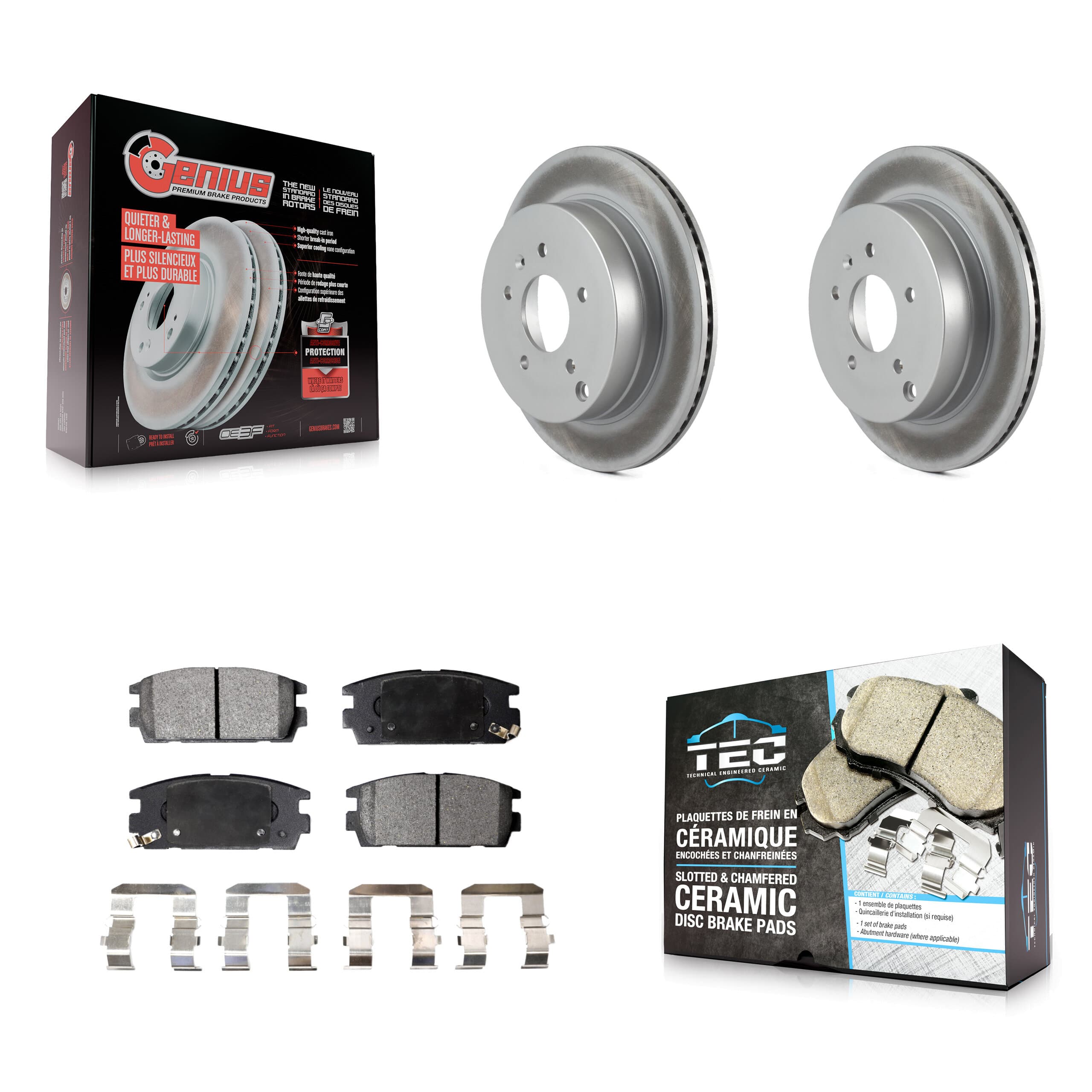 Transit Auto - KGT-101312 - Rear Disc Brake Kits image 1