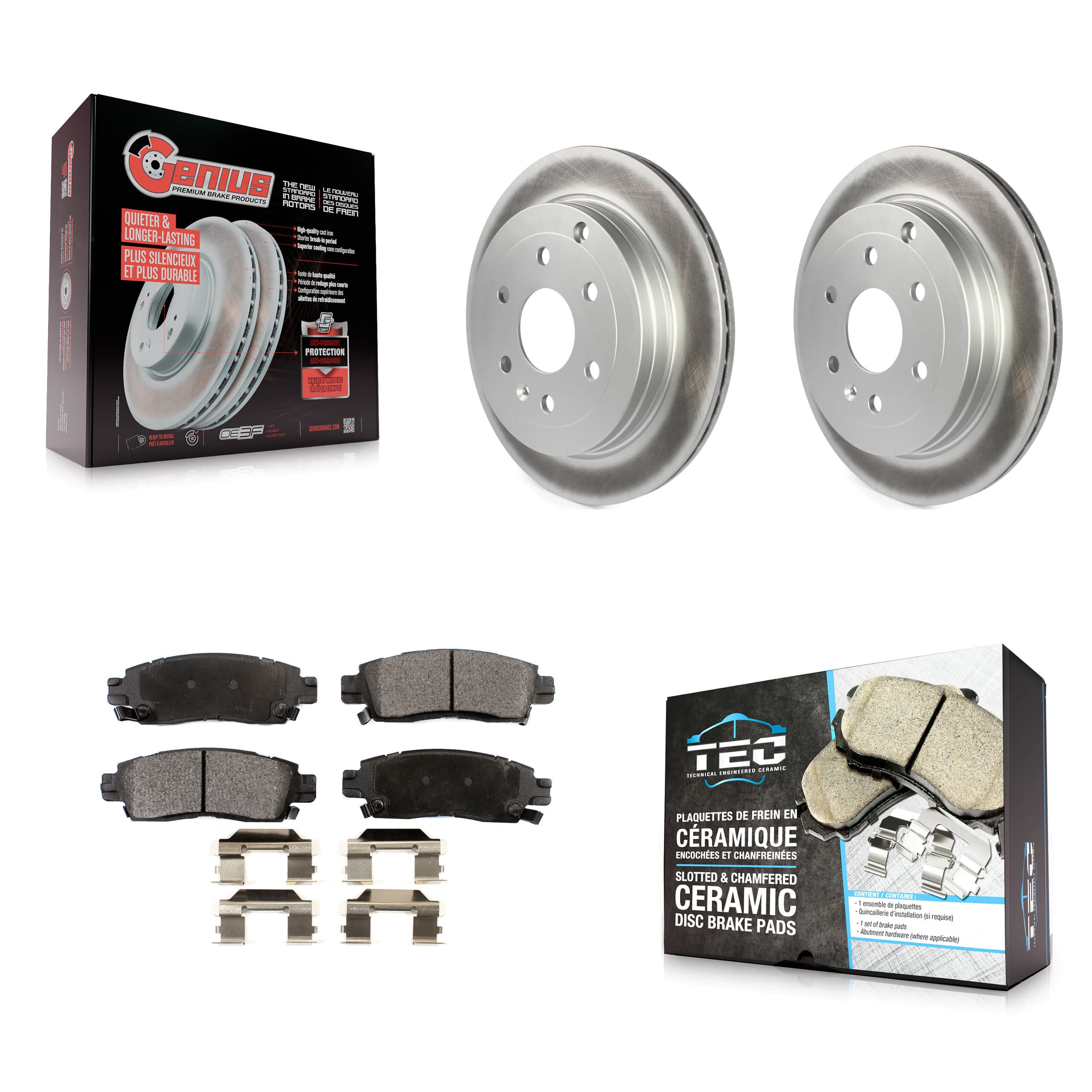Transit Auto - KGT-101313 - Rear Disc Brake Kits image 1