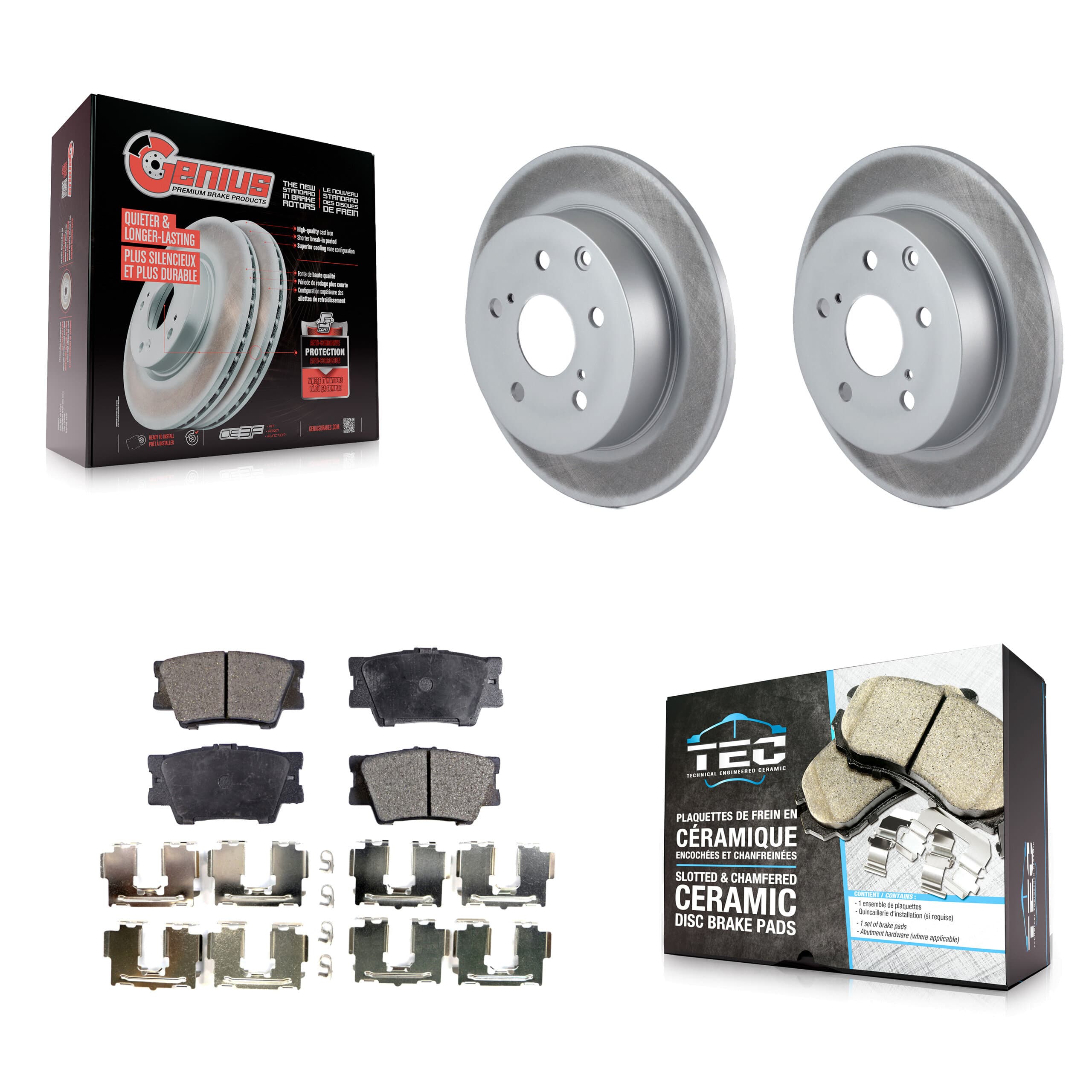 Transit Auto - KGT-101316 - Rear Disc Brake Kits image 1