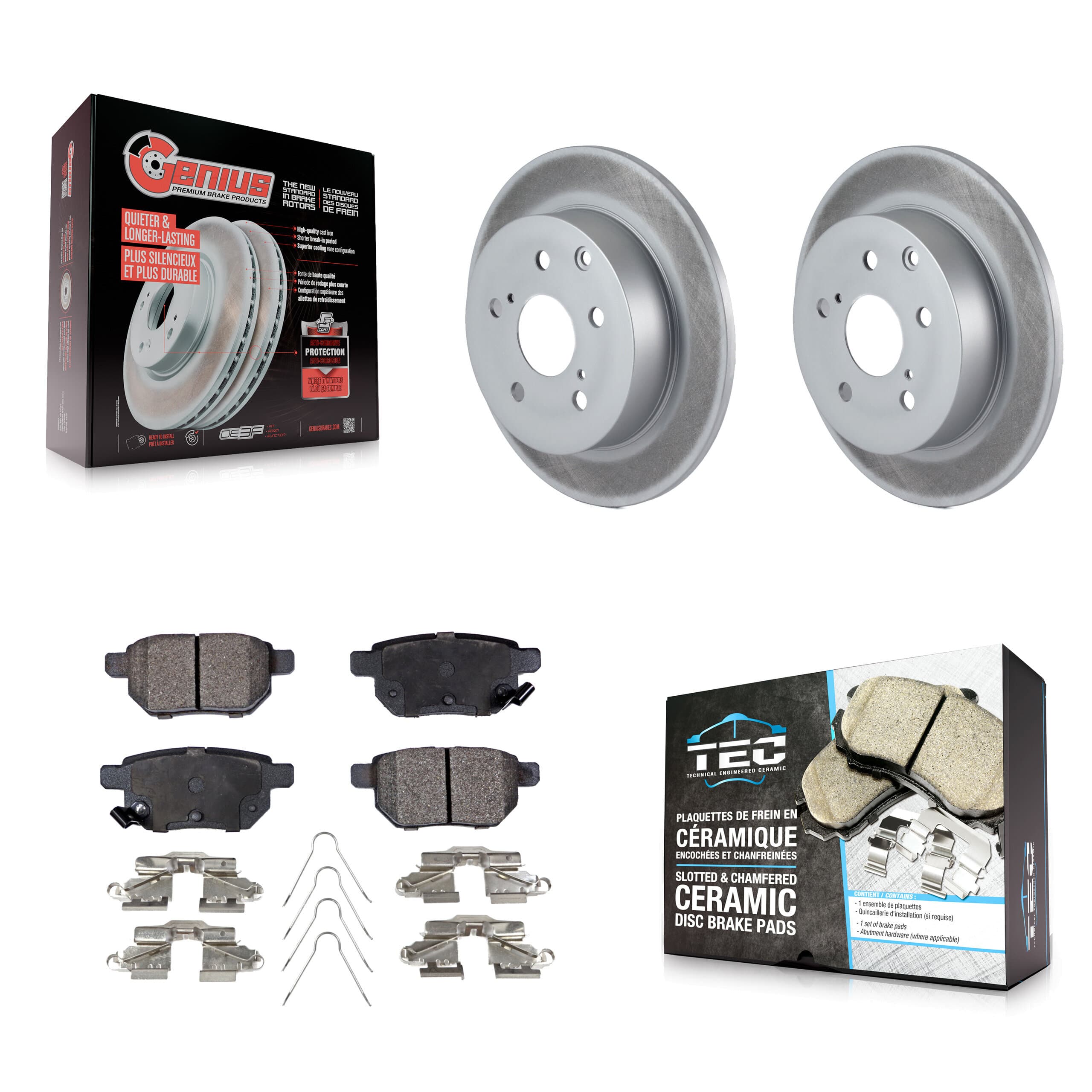 Transit Auto - KGT-101317 - Rear Disc Brake Kits image 1