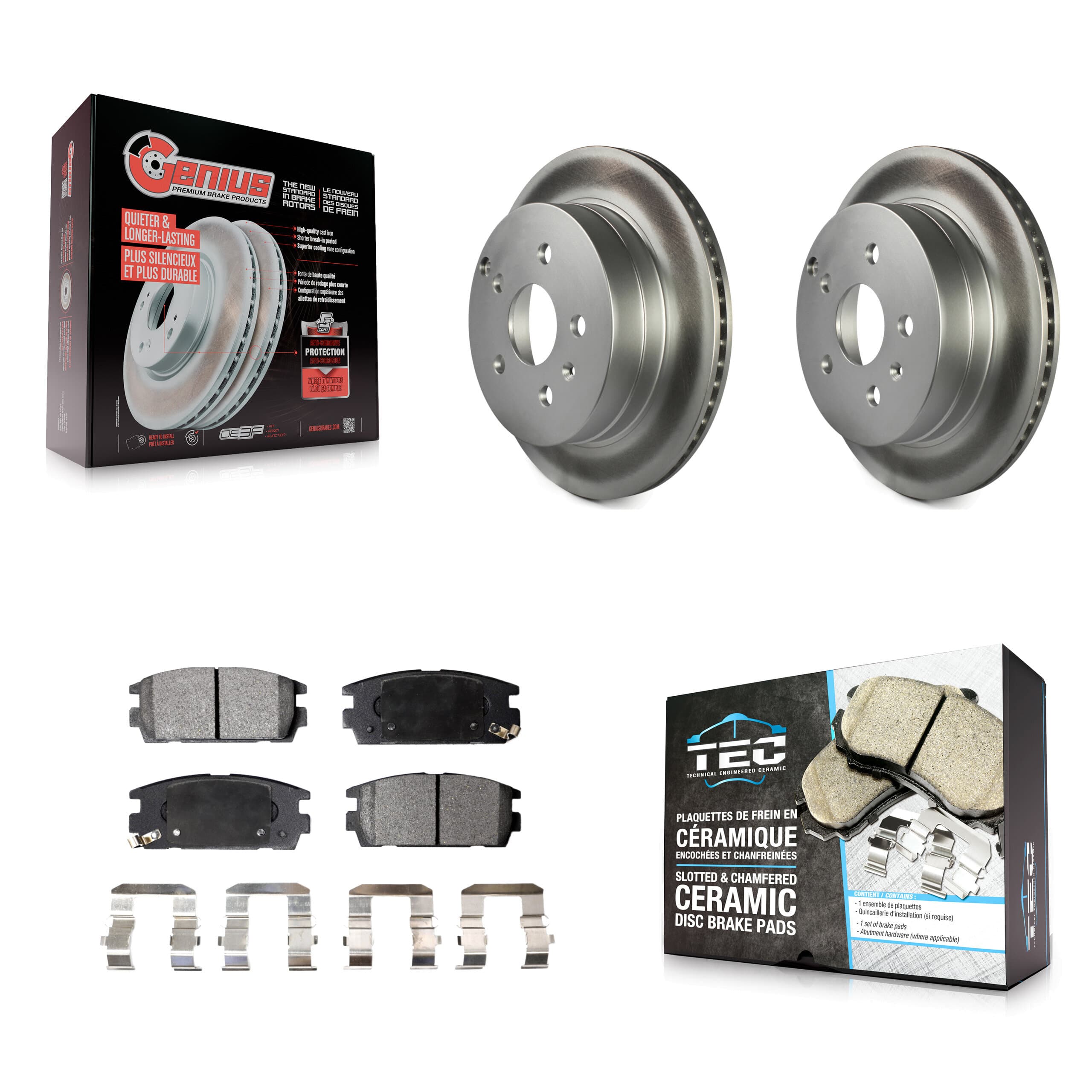 Transit Auto - KGT-101322 - Rear Disc Brake Kits image 1