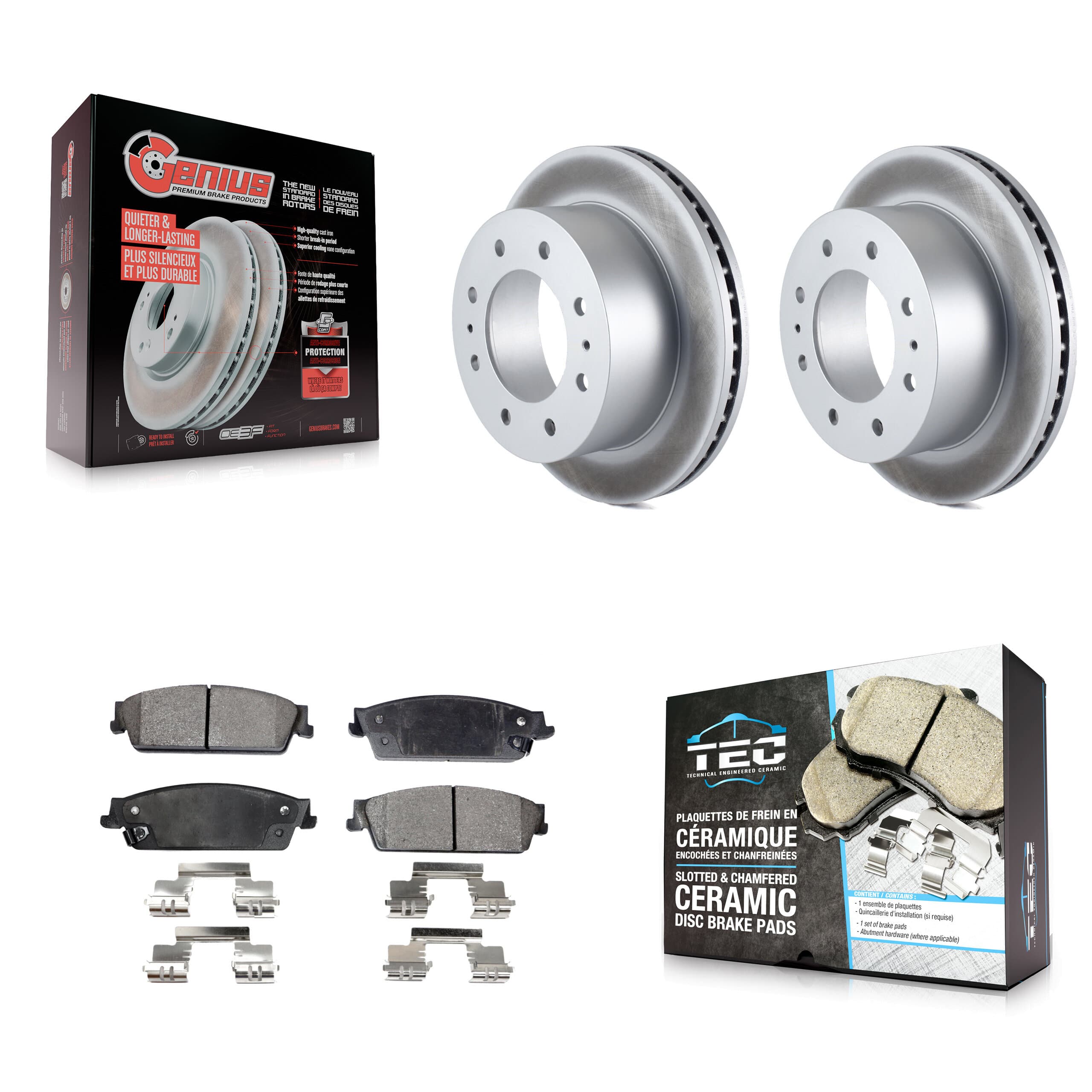 Transit Auto - KGT-101328 - Rear Disc Brake Kits image 1