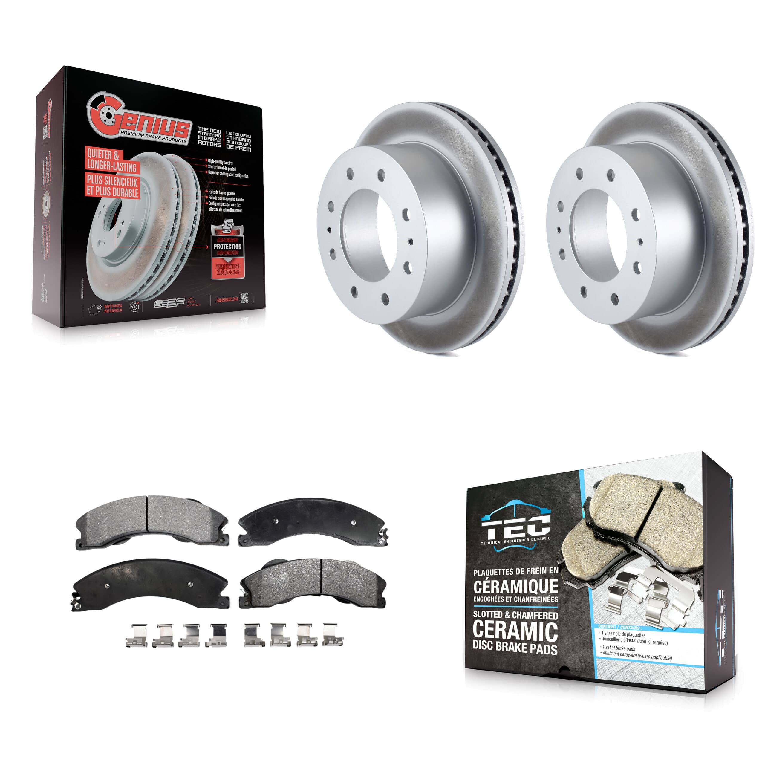 Transit Auto - KGT-101329 - Rear Disc Brake Kits image 1